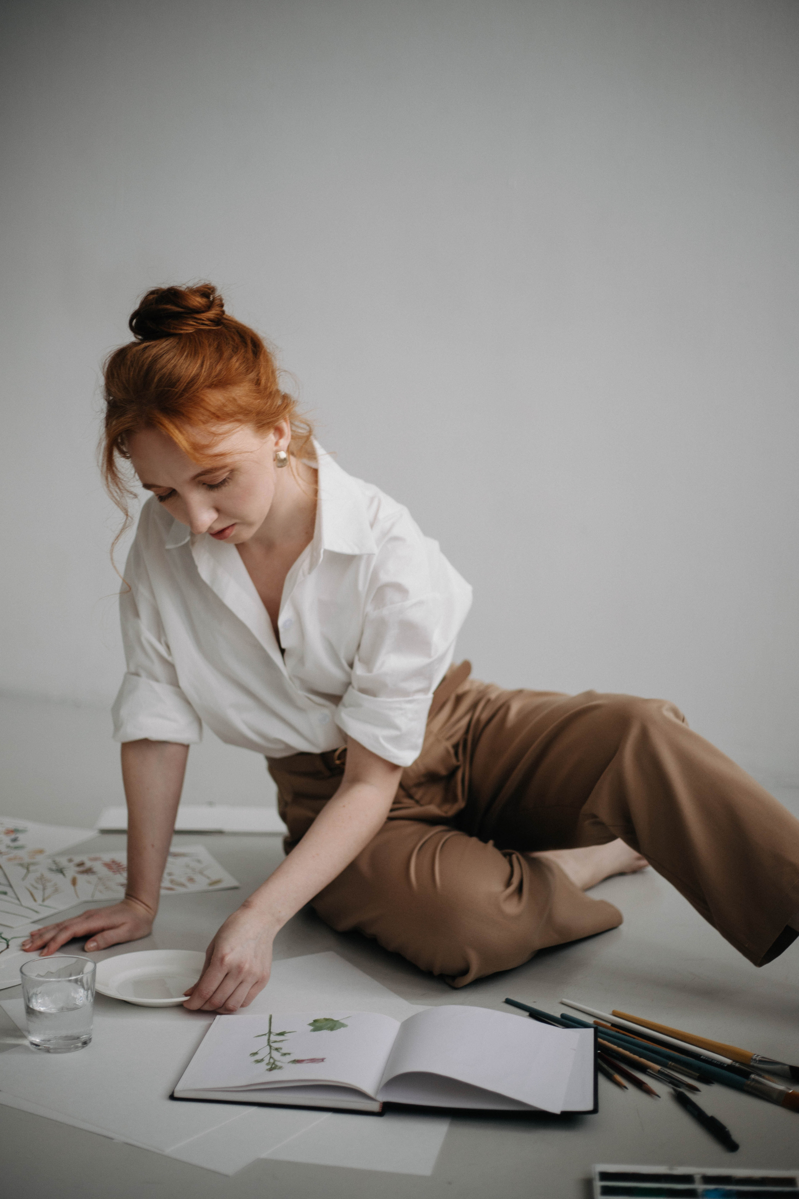 Мария художница. Фотограф Каролина