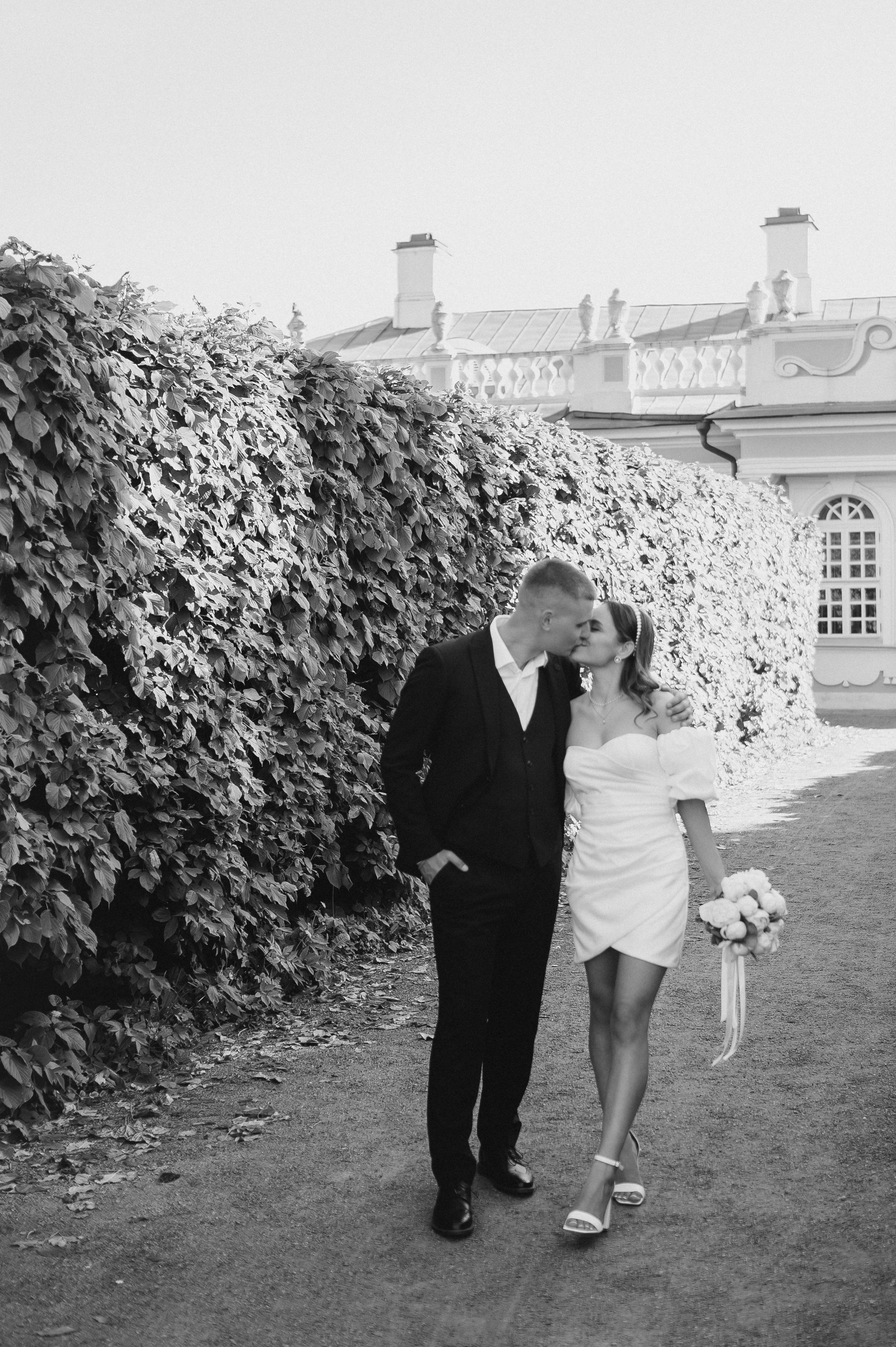 Свадебная прогулка Сергея и Алины. Фотограф в Москве и Московской области Таня Яблочкина