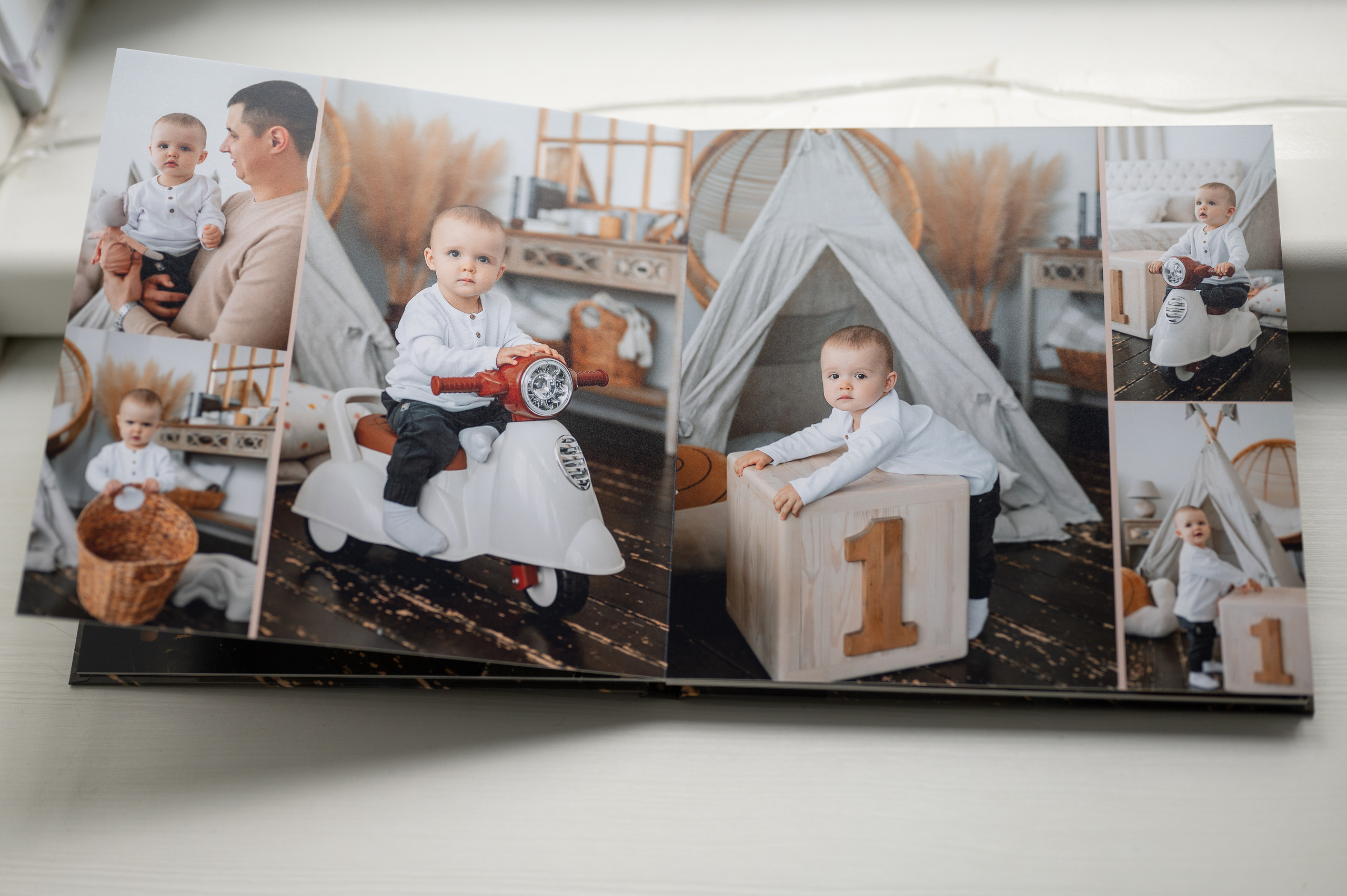 Ванечке 1 годик 20*20. Фотограф г. Пенза — Светлана Зойкина