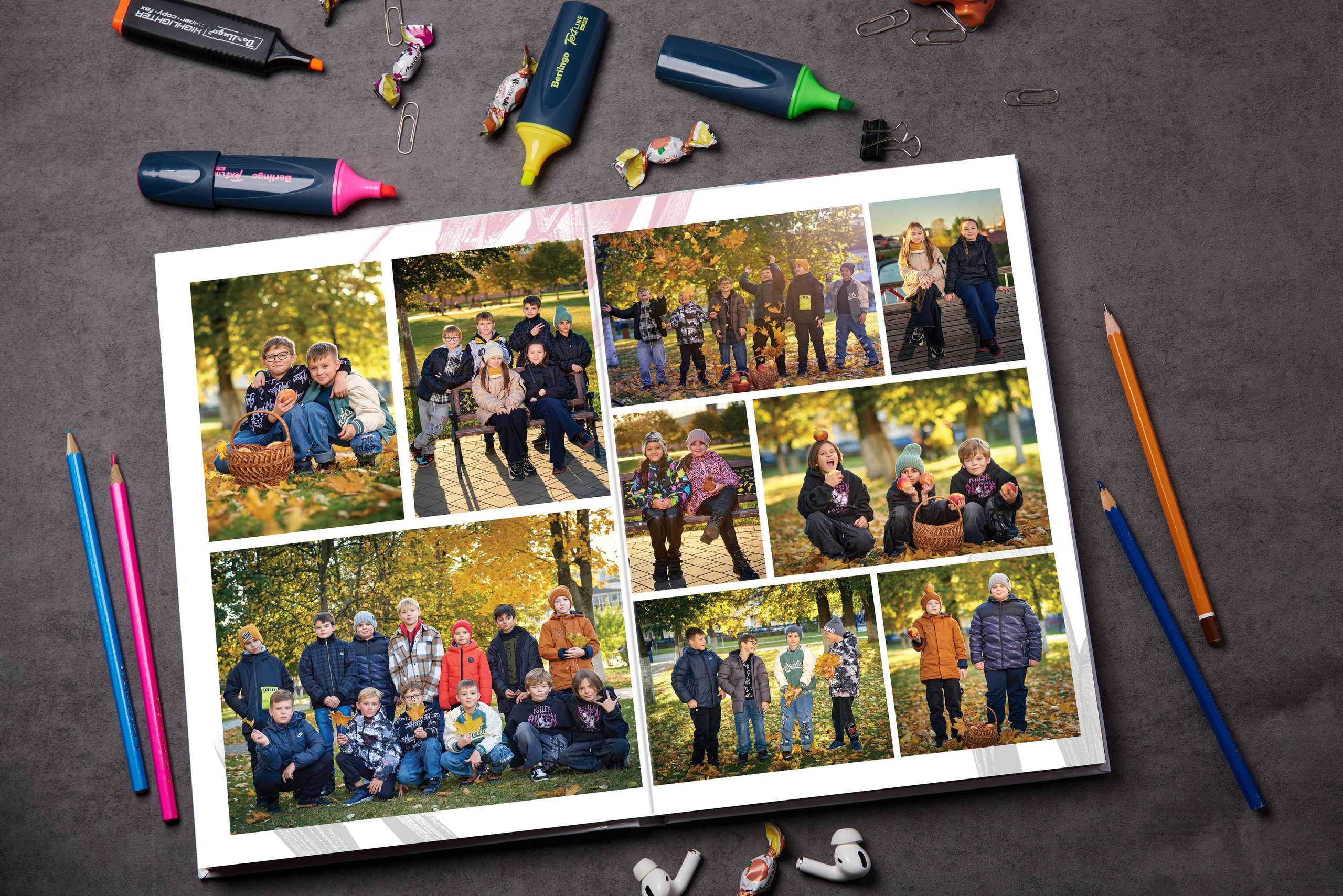 2. Школьный фотограф в Туле Владимир Греков. Выпускные альбомы