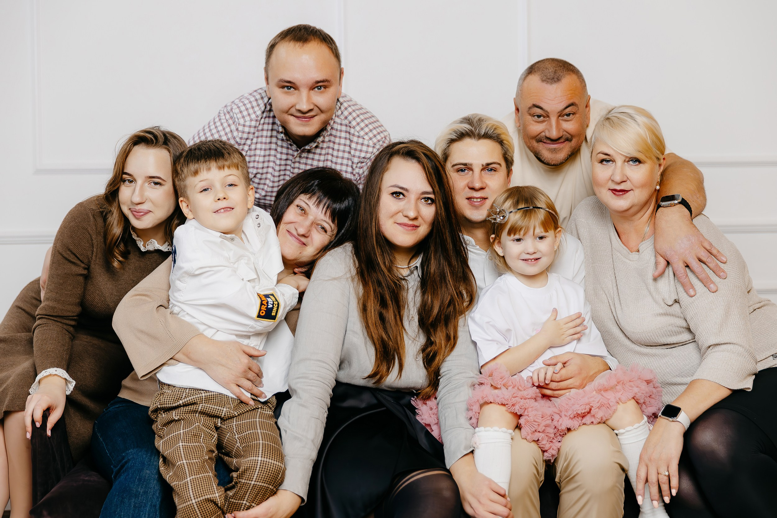 Групповая фотосъёмка для семьи Тактаевых. Тимур Аминов | Фотограф в Кемерове