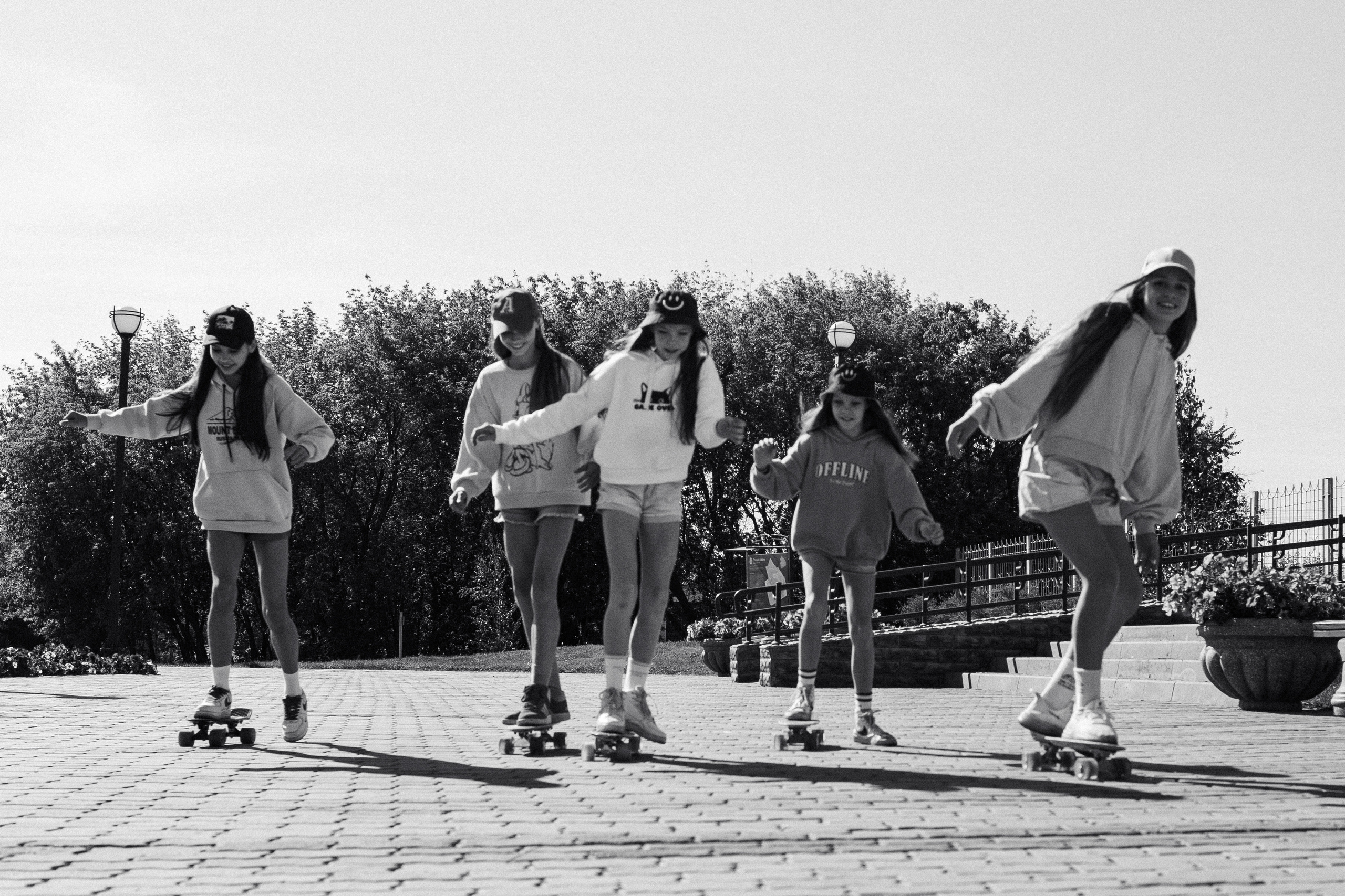 Лето, дружба, жвачка / Когда в воздухе беззаботность. Фотограф Омск Ольга Гинжул