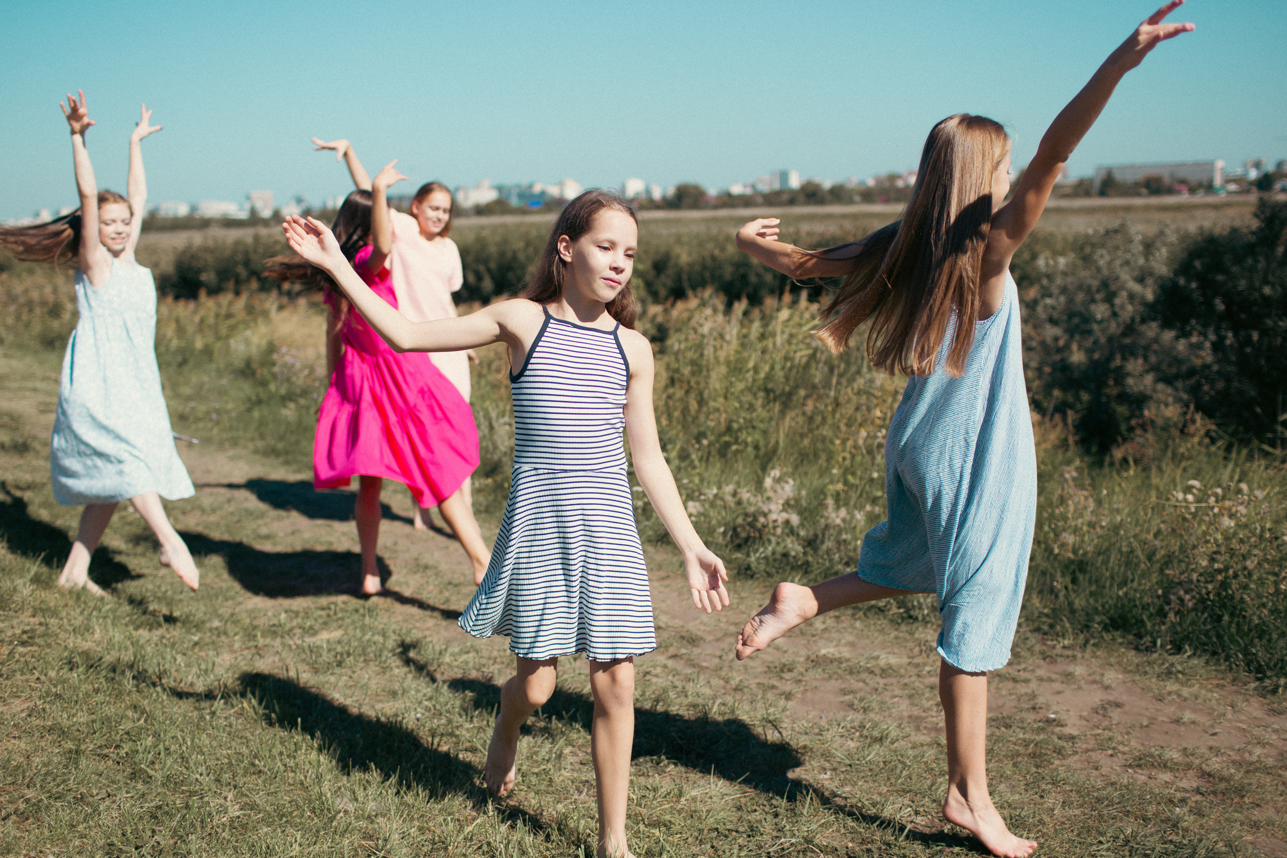 Лето, дружба, жвачка / Когда в воздухе беззаботность. Фотограф Омск Ольга Гинжул