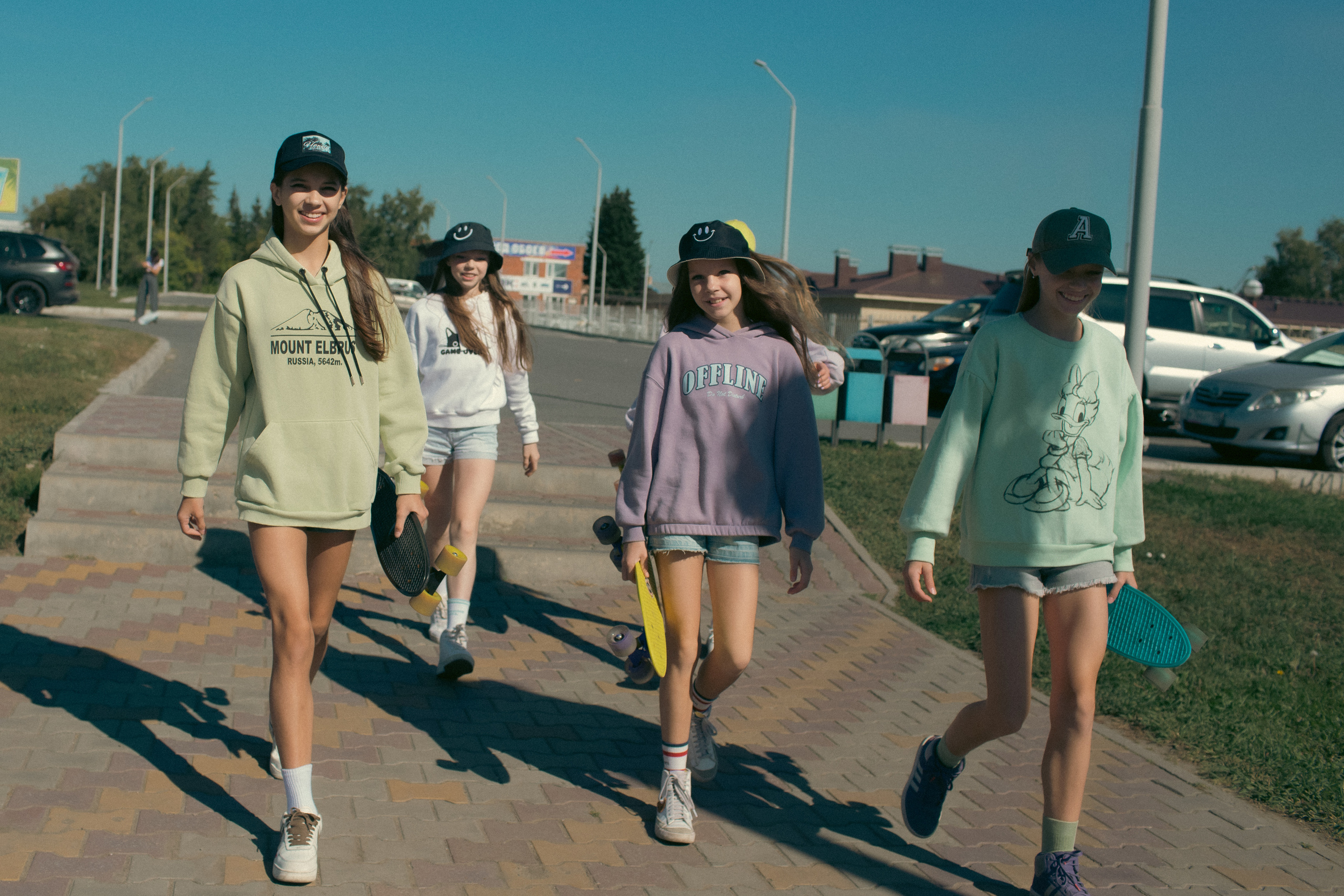 Лето, дружба, жвачка / Когда в воздухе беззаботность. Фотограф Омск Ольга Гинжул