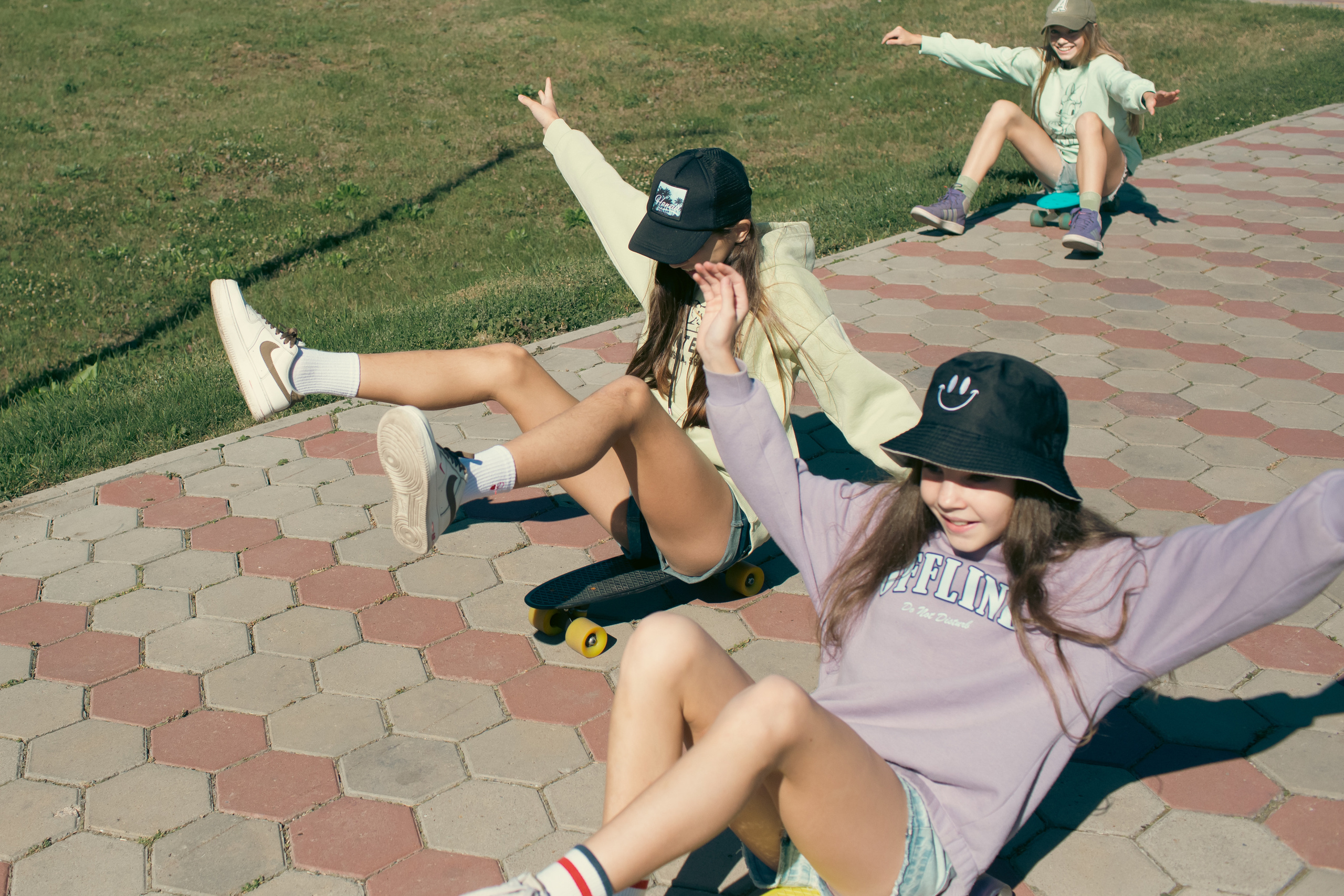 Лето, дружба, жвачка / Когда в воздухе беззаботность. Фотограф Омск Ольга Гинжул