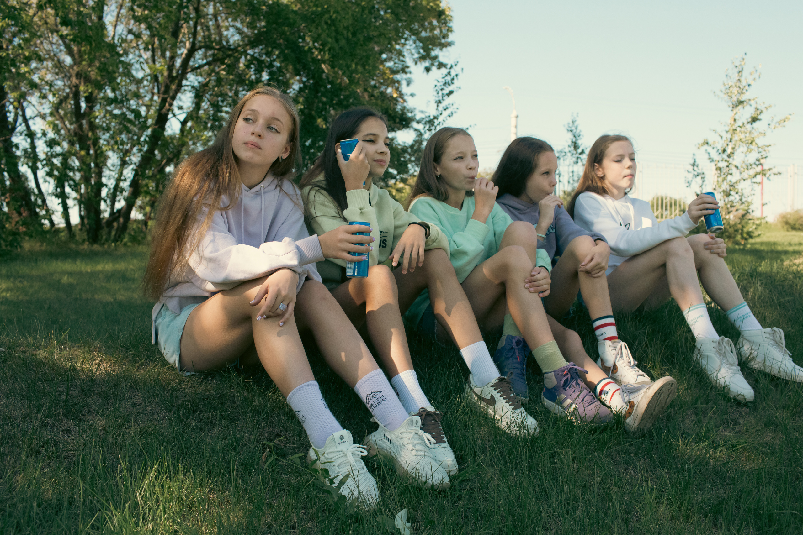 Лето, дружба, жвачка / Когда в воздухе беззаботность. Фотограф Омск Ольга Гинжул