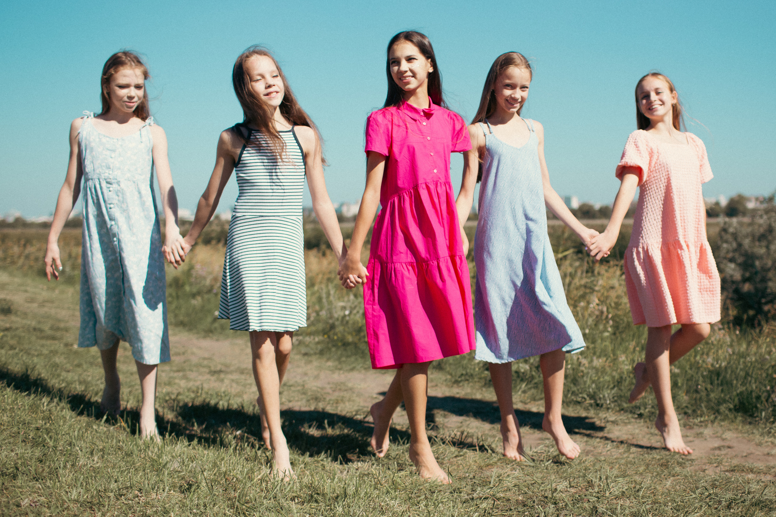 Лето, дружба, жвачка / Когда в воздухе беззаботность. Фотограф Омск Ольга Гинжул