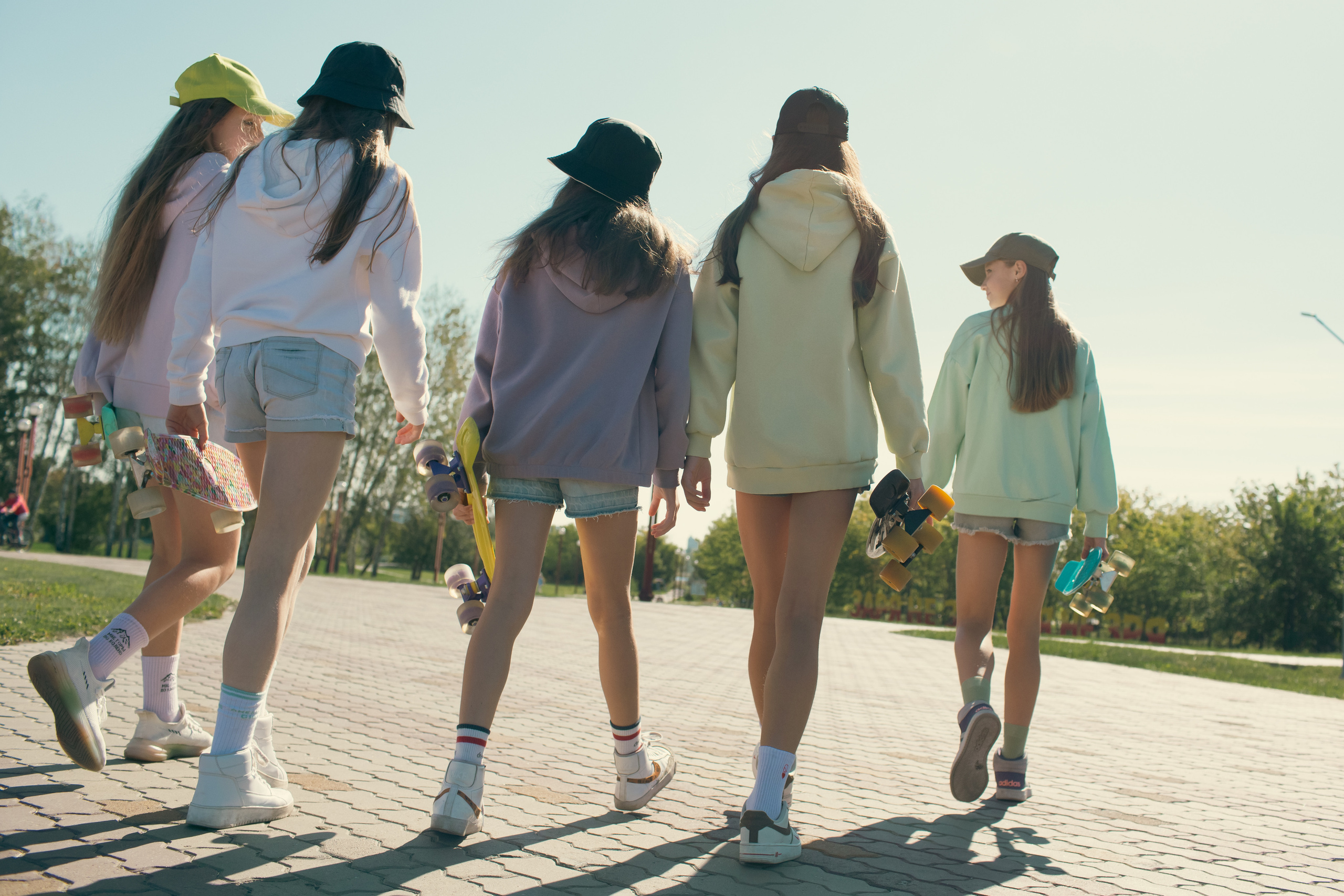 Лето, дружба, жвачка / Когда в воздухе беззаботность. Фотограф Омск Ольга Гинжул