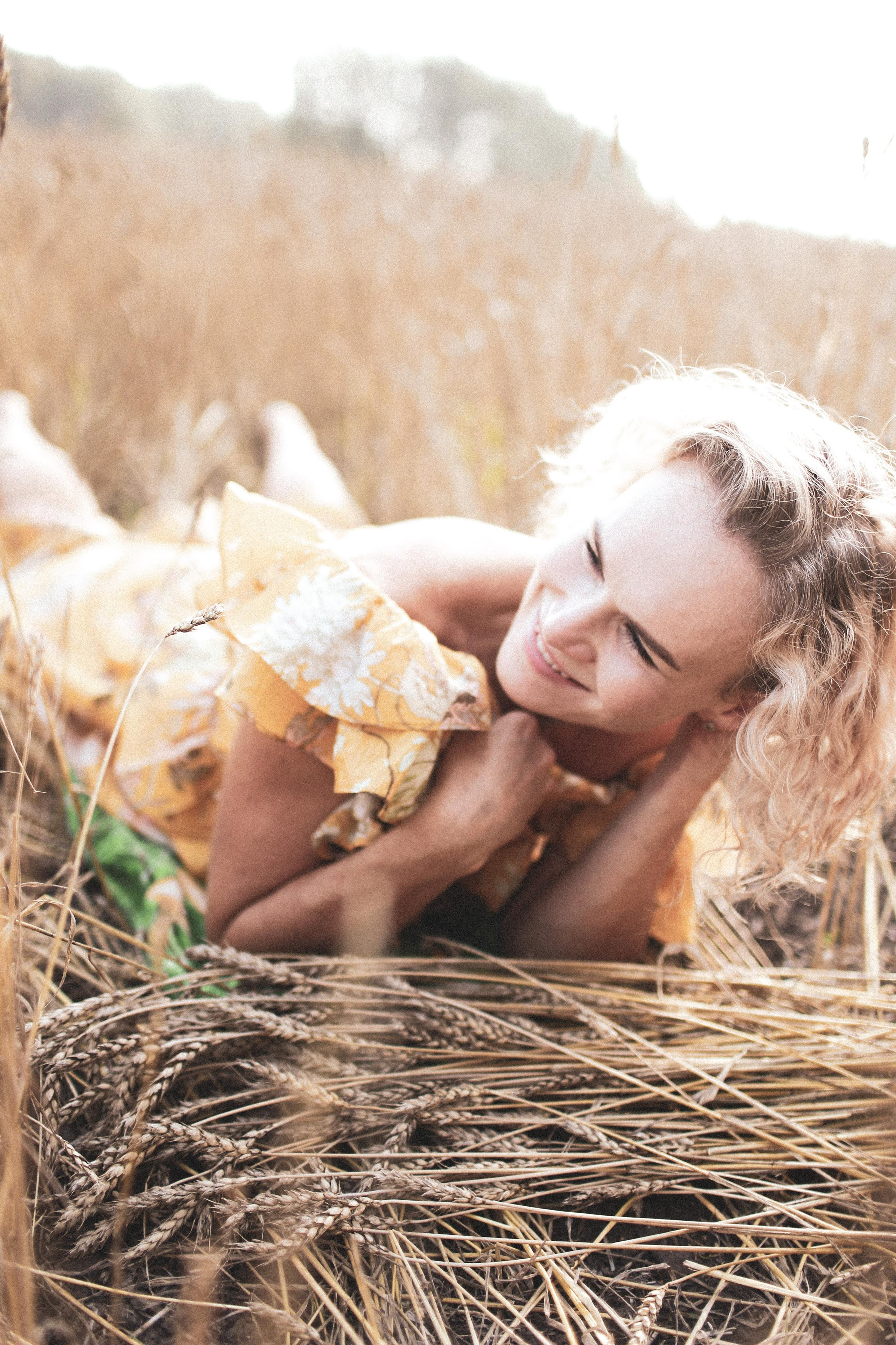 В поле. Фотограф Омск Ольга Гинжул