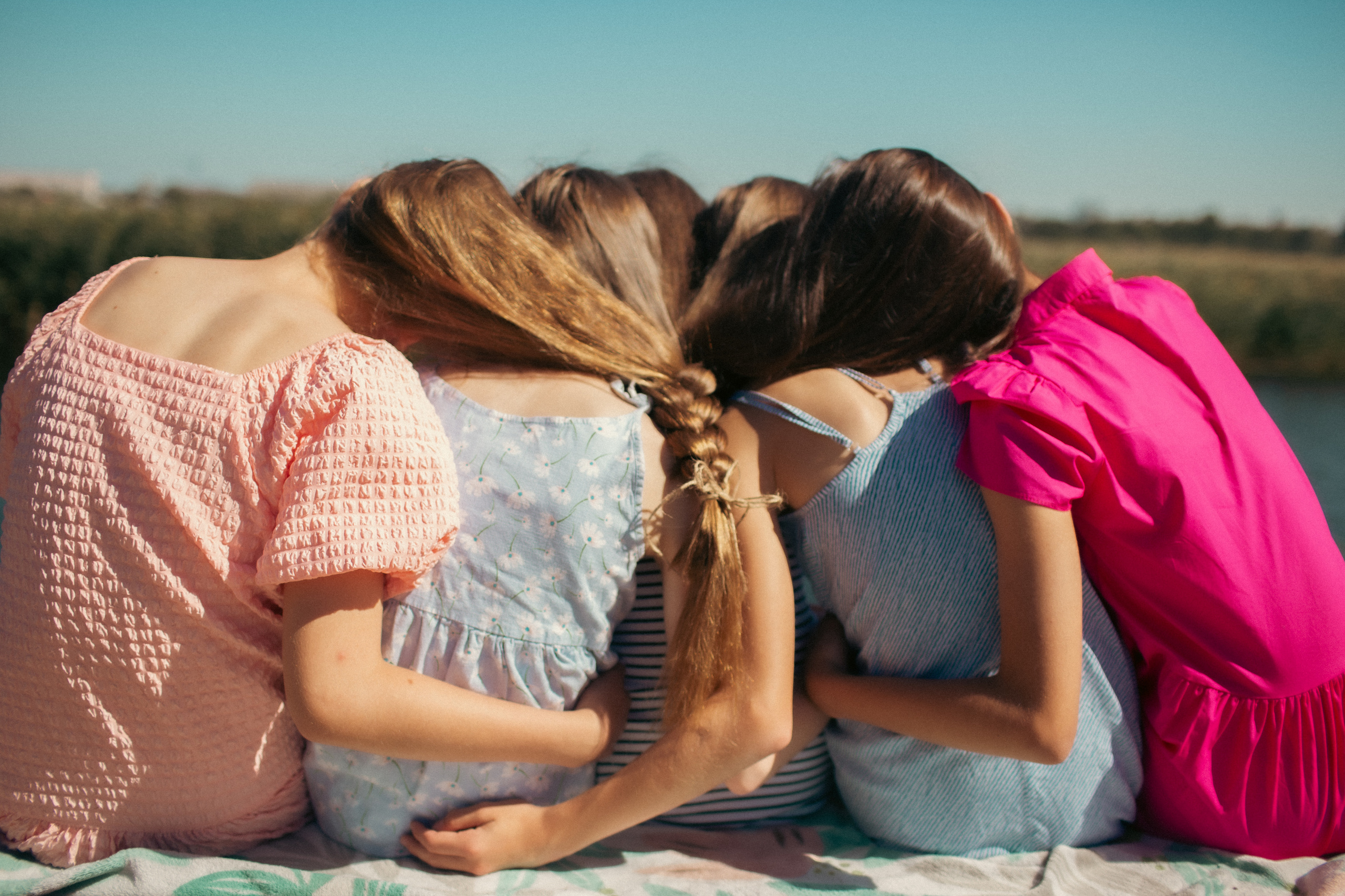 Лето, дружба, жвачка / Когда в воздухе беззаботность. Фотограф Омск Ольга Гинжул