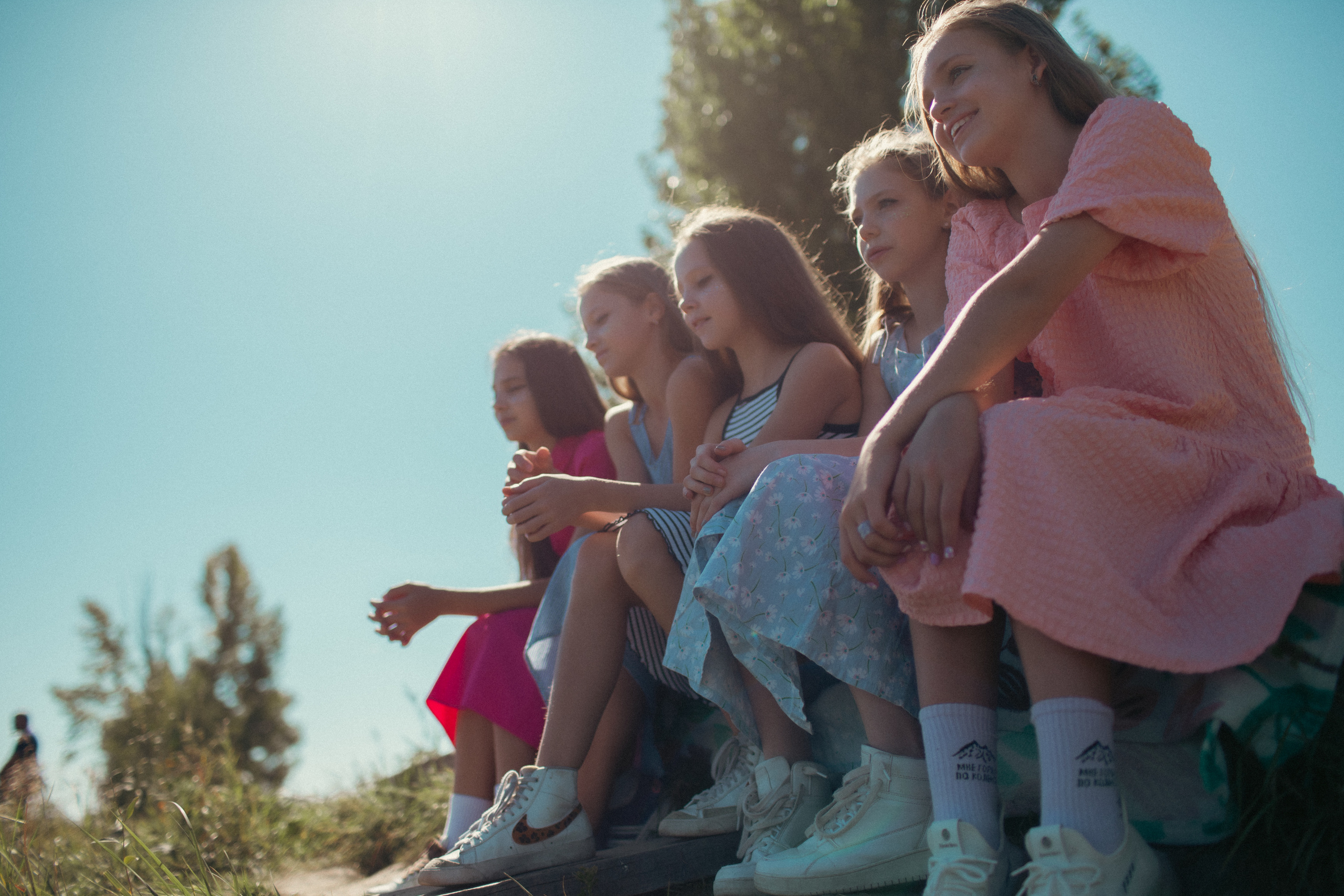 Лето, дружба, жвачка / Когда в воздухе беззаботность. Фотограф Омск Ольга Гинжул