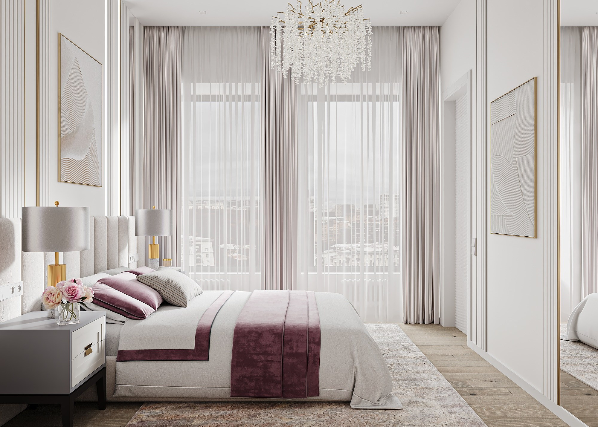 RESIDENCE ZILART, MOSCA. Irina Balykina — Interior 3D Visualisation