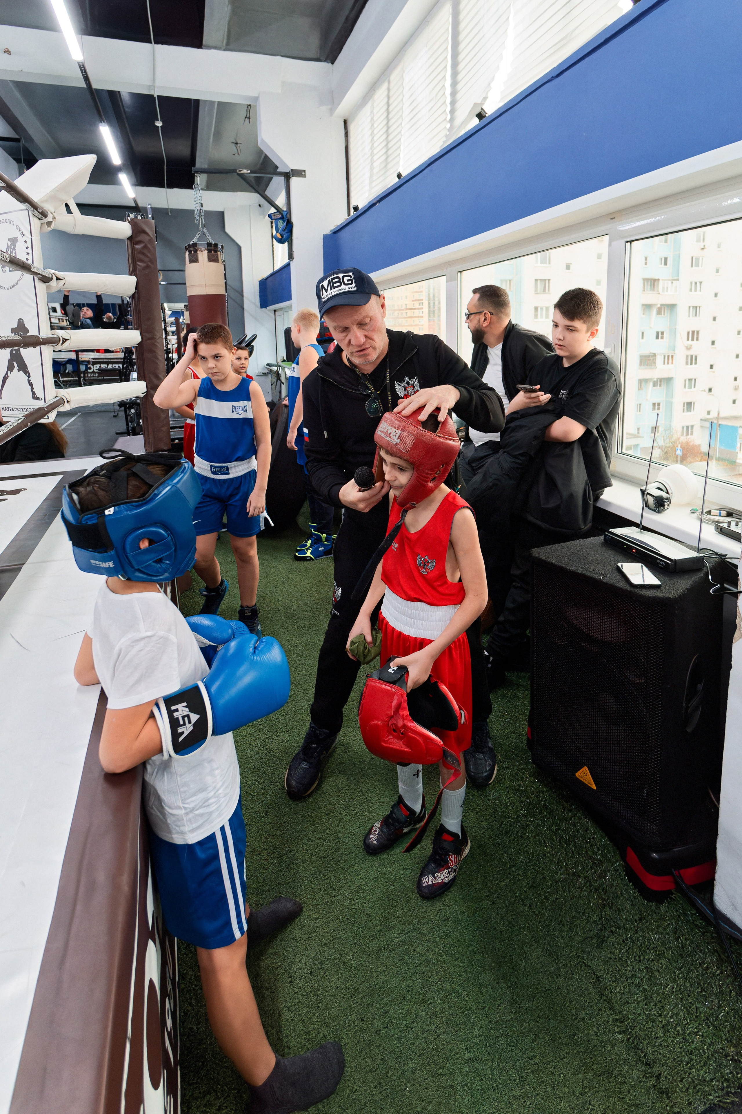 «Открытый ринг» в школе бокса Сергея Майфата. Зеленоград, 12.11.2023 г. Фотограф Никифоров-Гордеев Сергей. Москва и МО