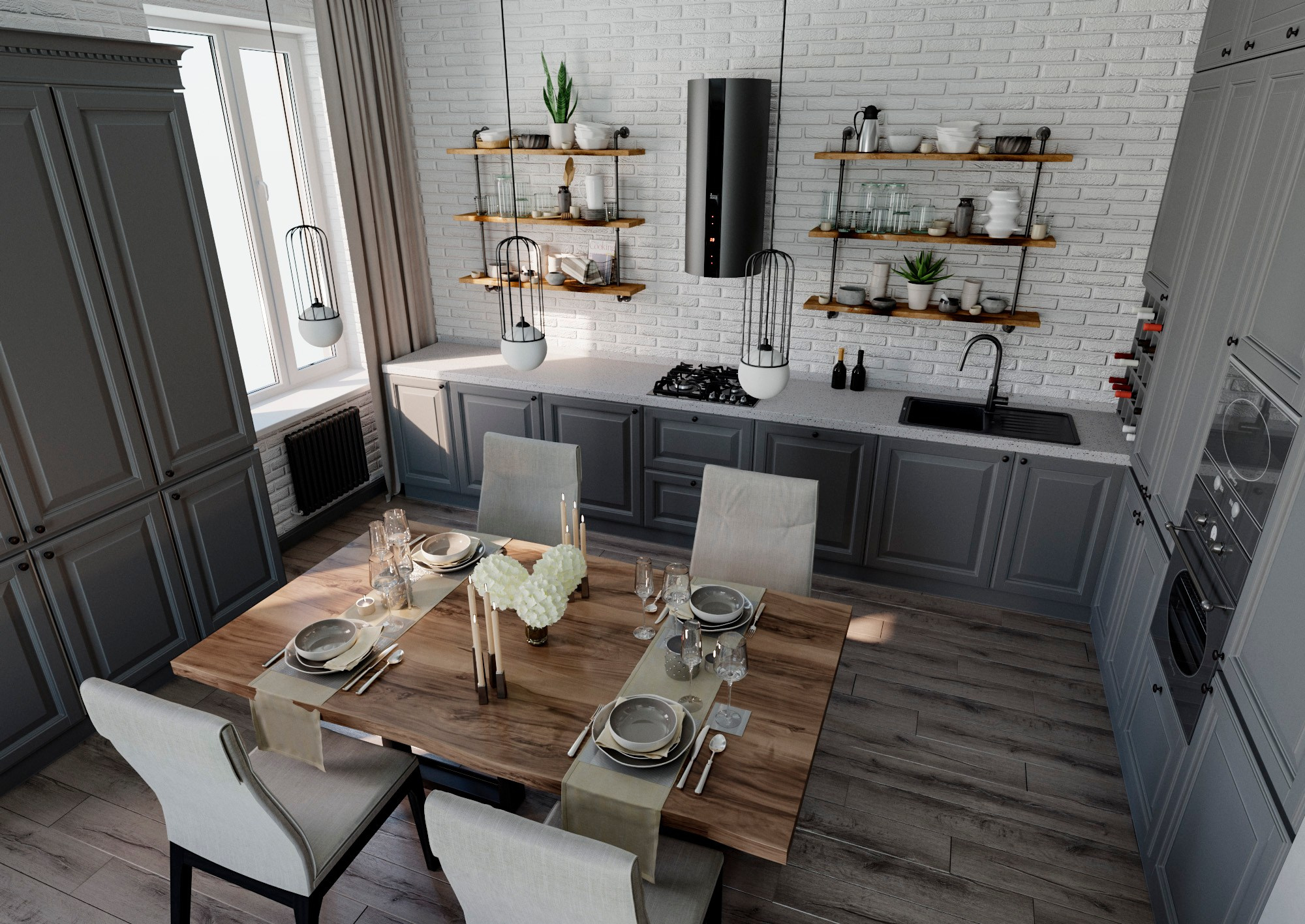 Таунхаус 130 м². Дизайн для каждого