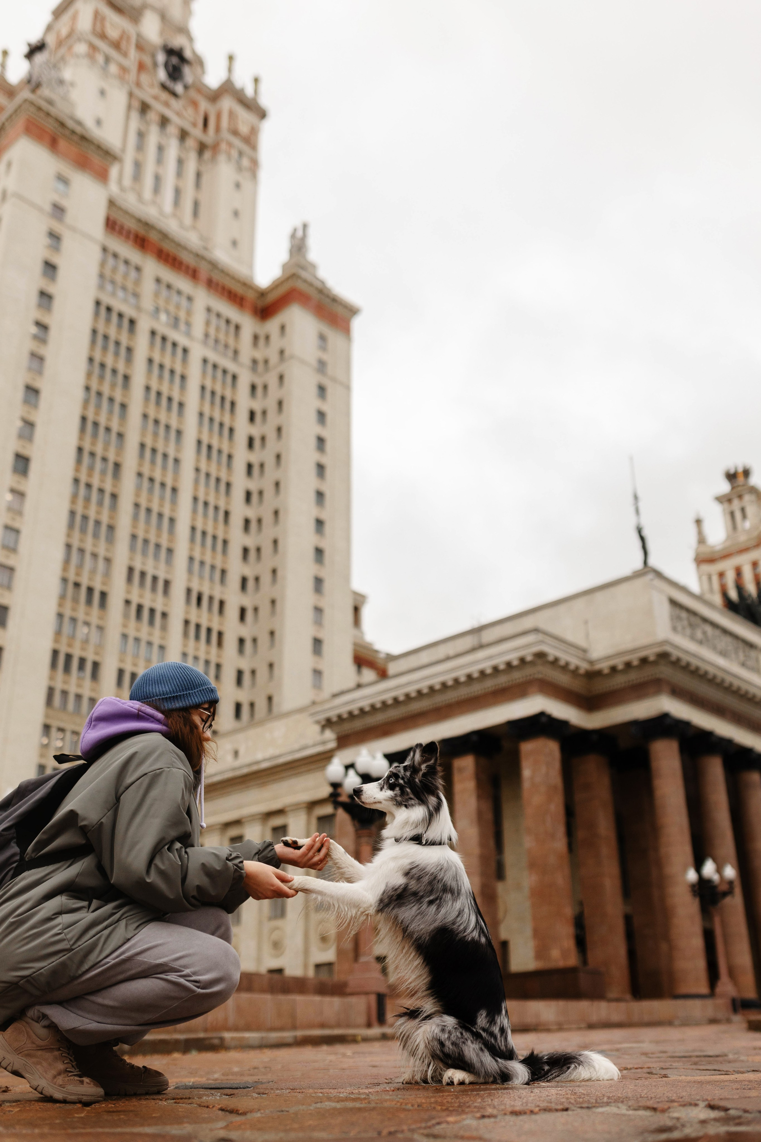 Москва / Настя и Рикотта. Фотограф Кузина Вера
