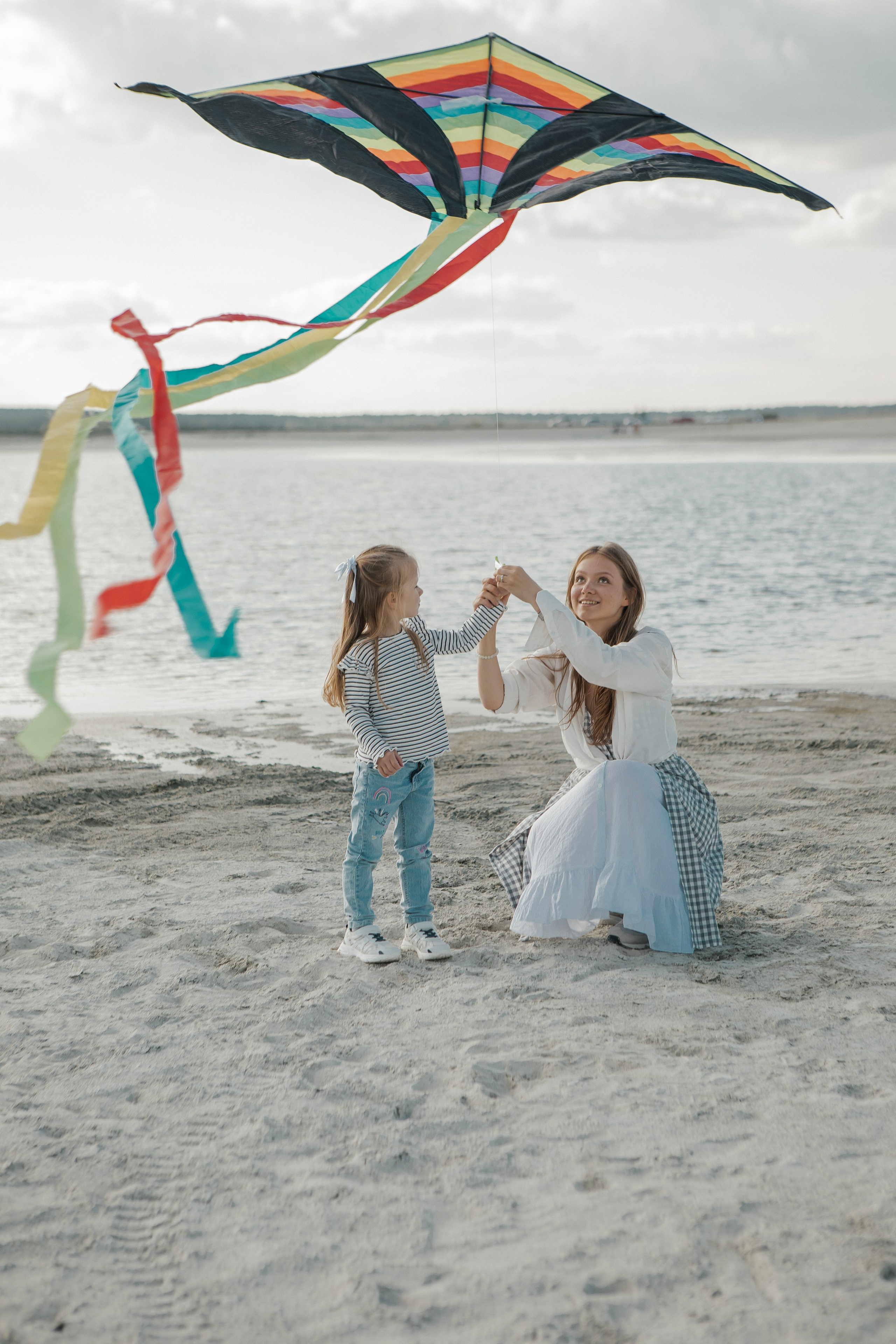 Семейная фотосессия в песках. Свадебный и семейный фотограф Ибрагимова Мария из Екатеринбурга
