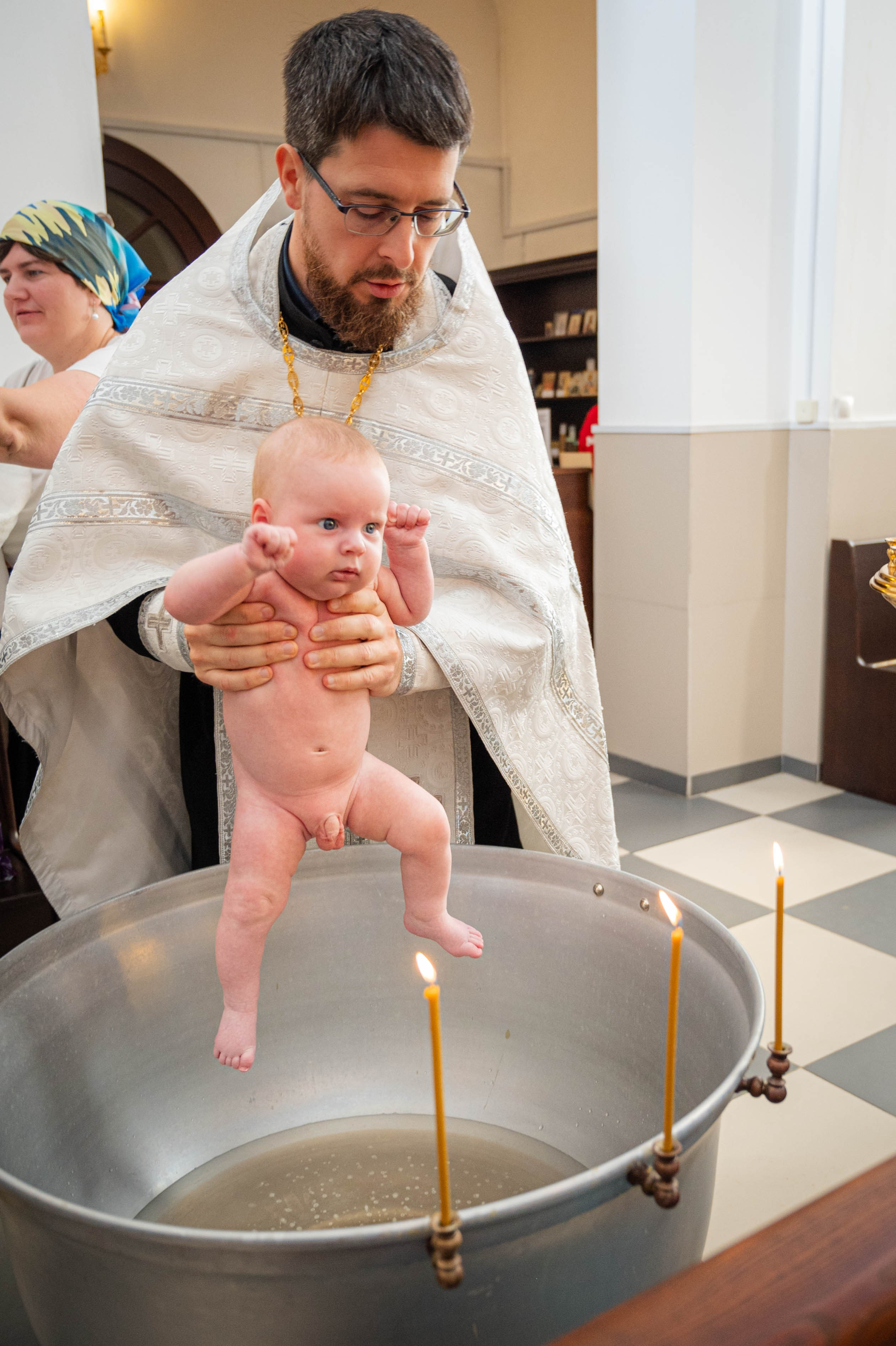 Крещение Дмитрий. Семейный и детский фотограф в Королеве, Москве и Московской области Строева Анастасия
