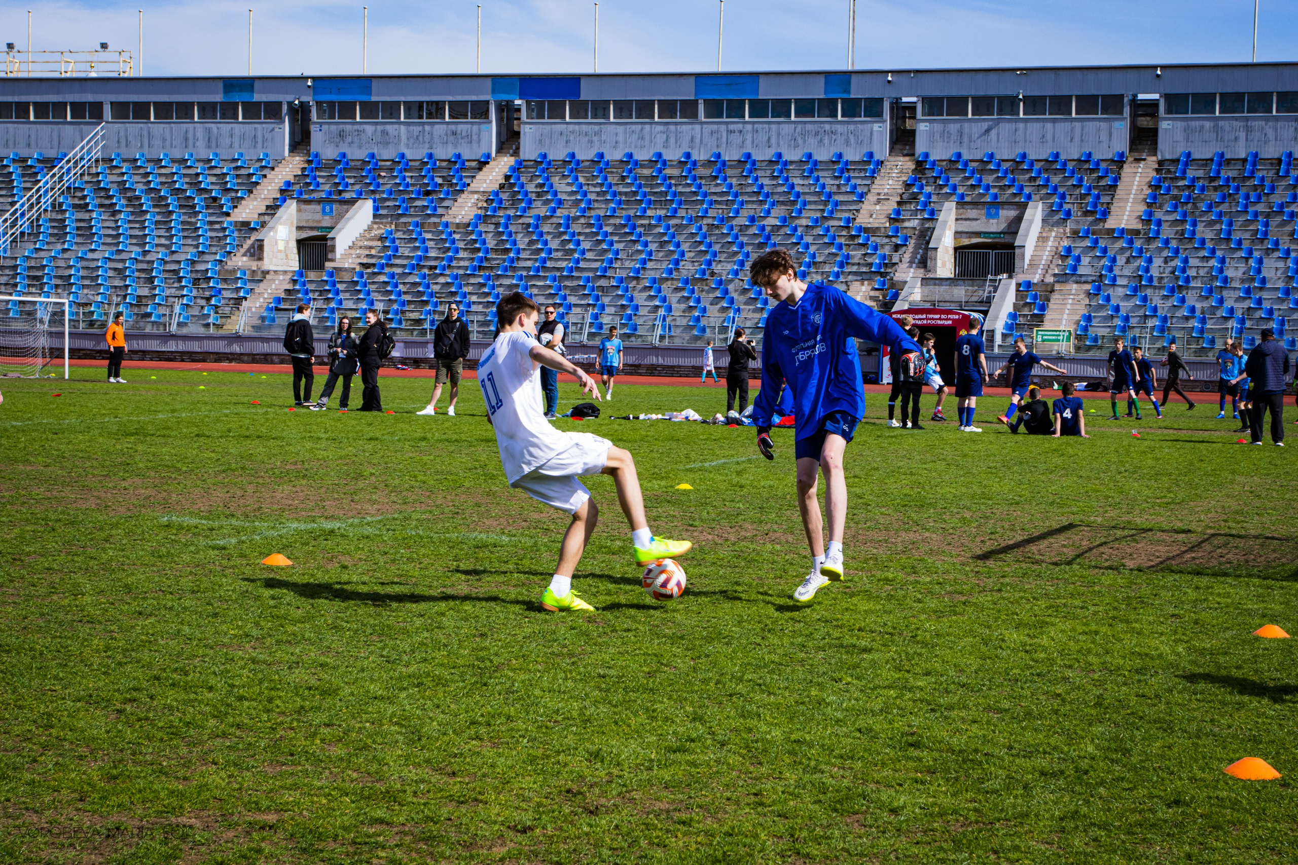 XI Ежегодный турнир по футболу «Юный Зенитовец». Фотограф ювелирных украшений в Санкт-Петербурге Воробьева Мария