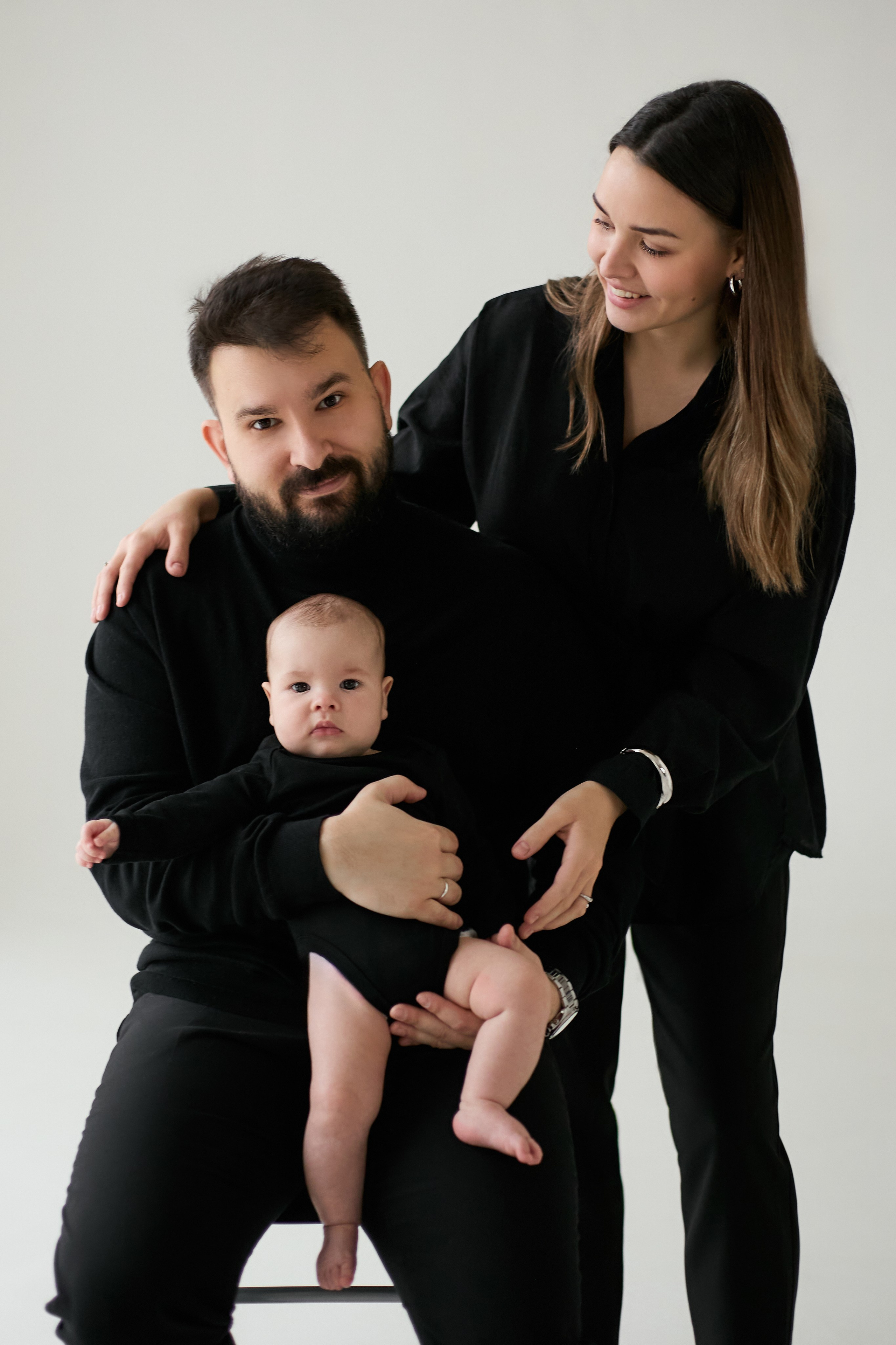 Total black family. Ксения Исакова — фотограф Кострома