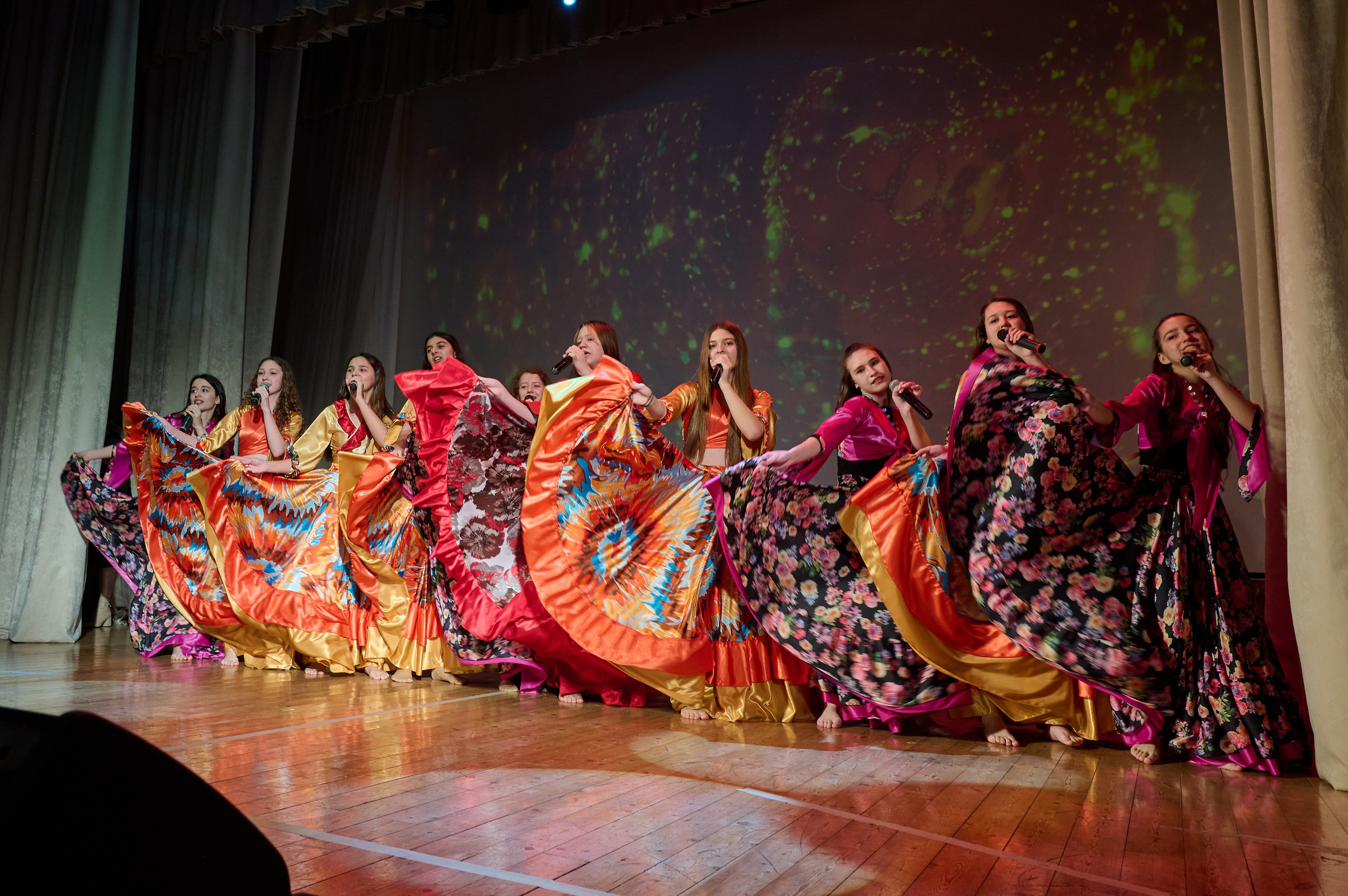 Новогодний концерт. Жизнь курорта Кабардинка в фотографиях