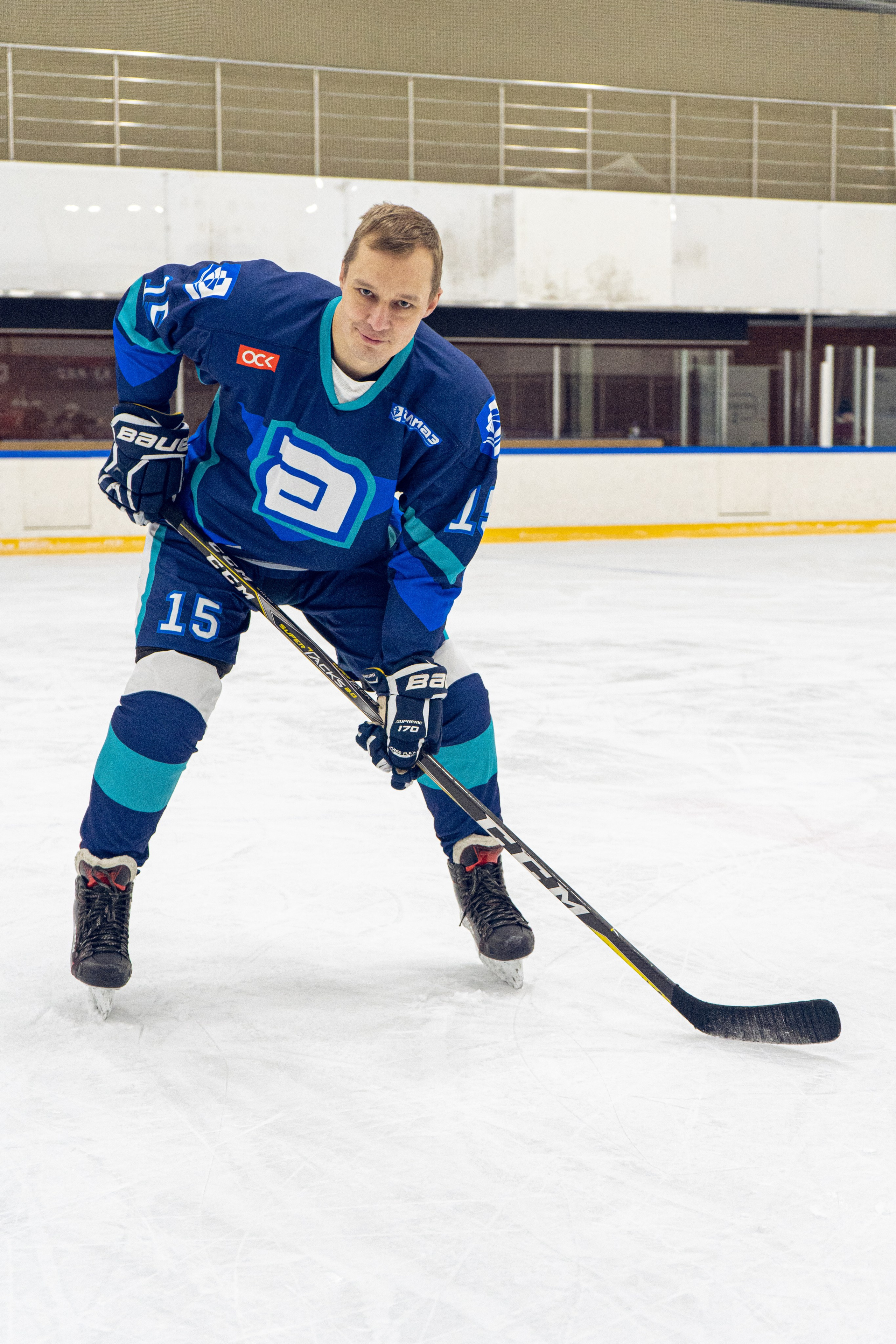 Тренировка по хоккею «ЦМКБ «Алмаз»