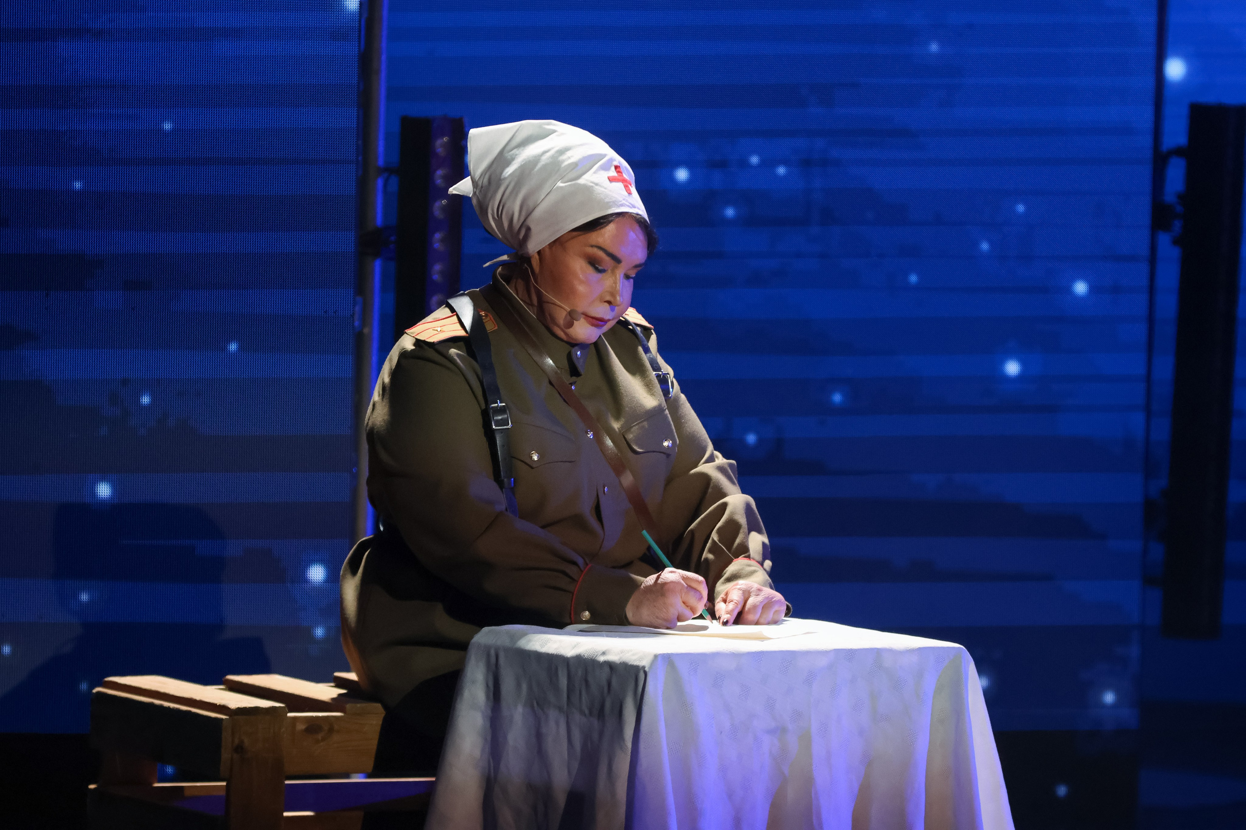 Василий Теркин, театр «Русская песня». Фотограф Ольга Махалова — Санкт-Петербург, Москва, Нижний Новгород