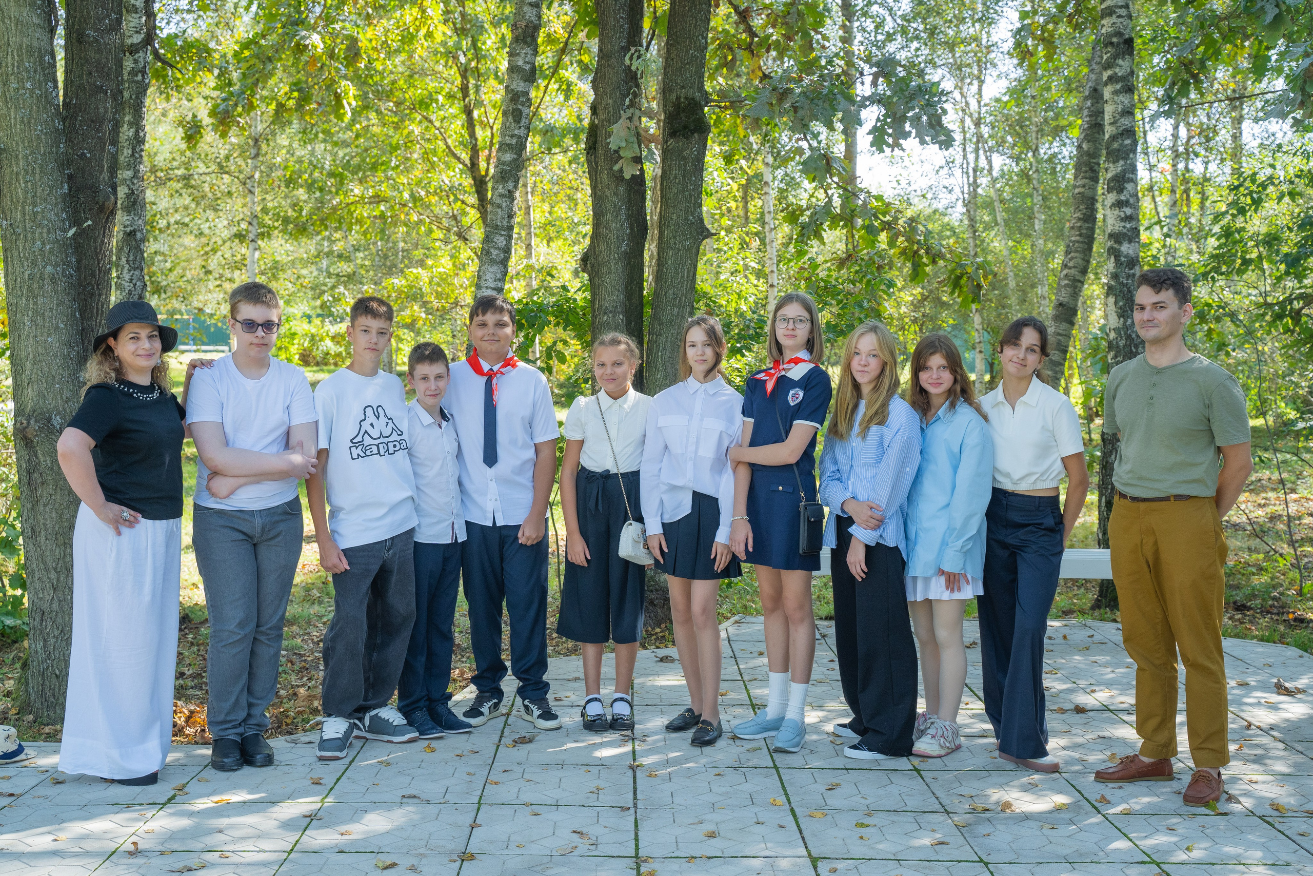 1 сентября в частной школе