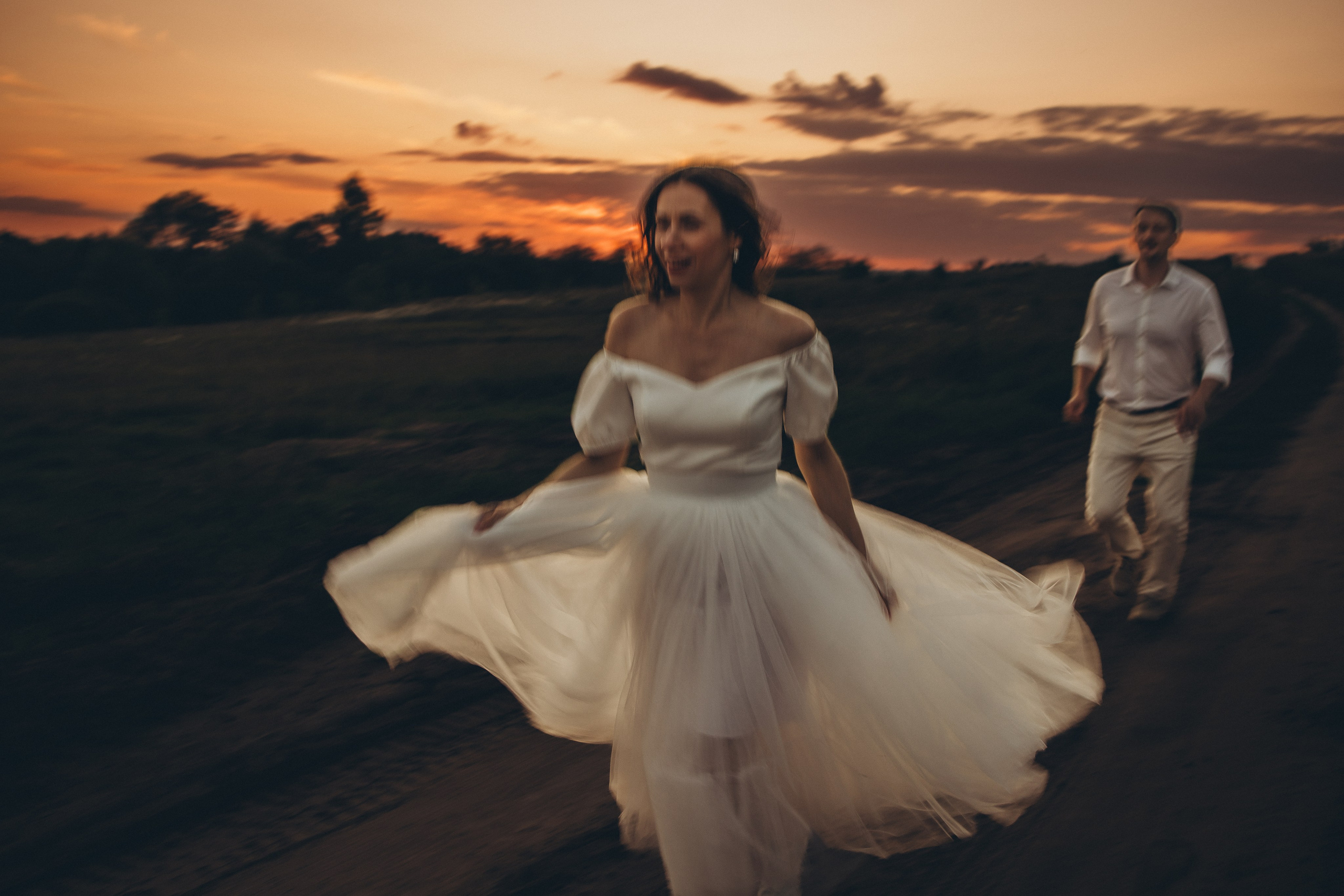 Свадебная love-story на закате