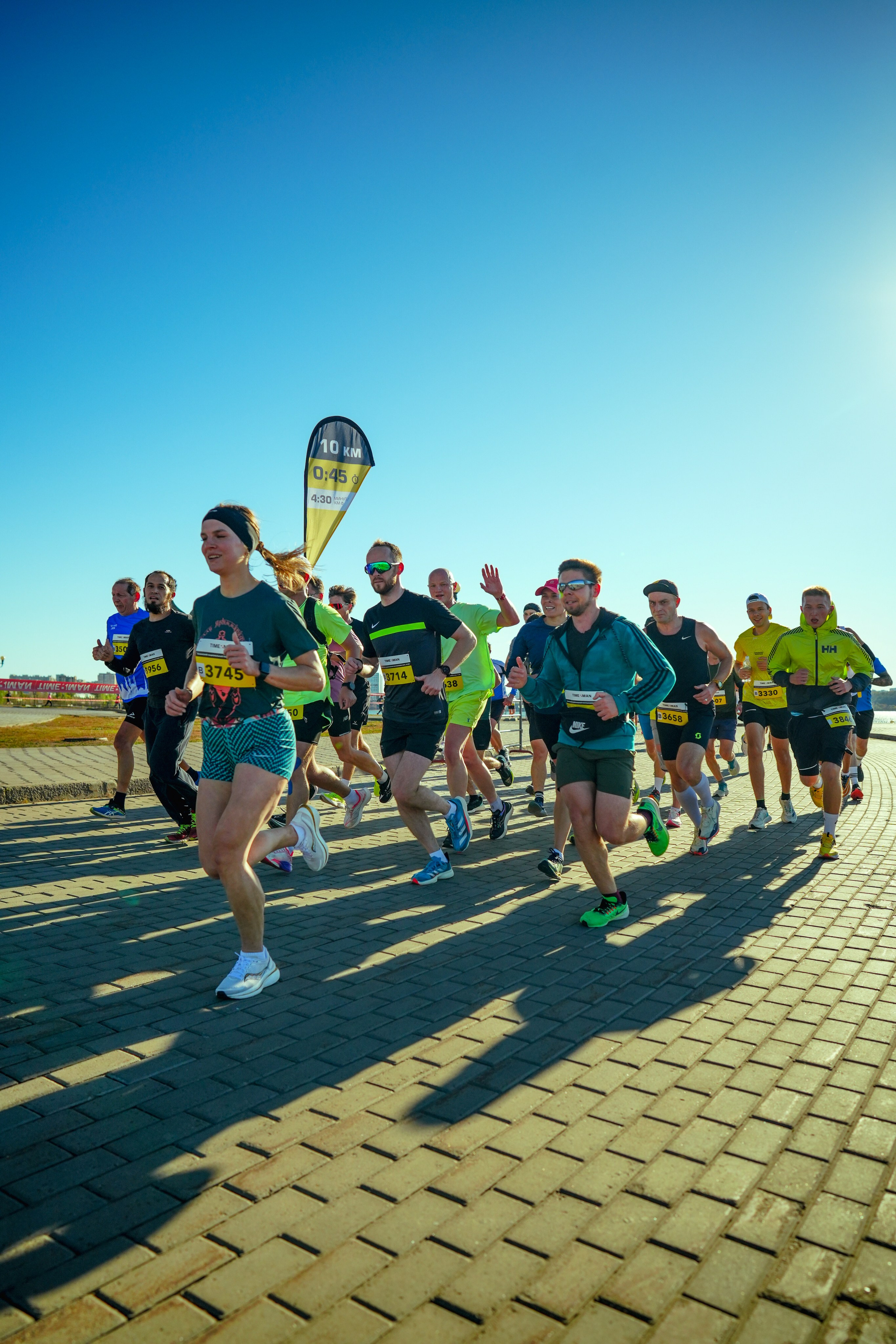 Спортивный репортаж Казанский полумарафон. Фотоким