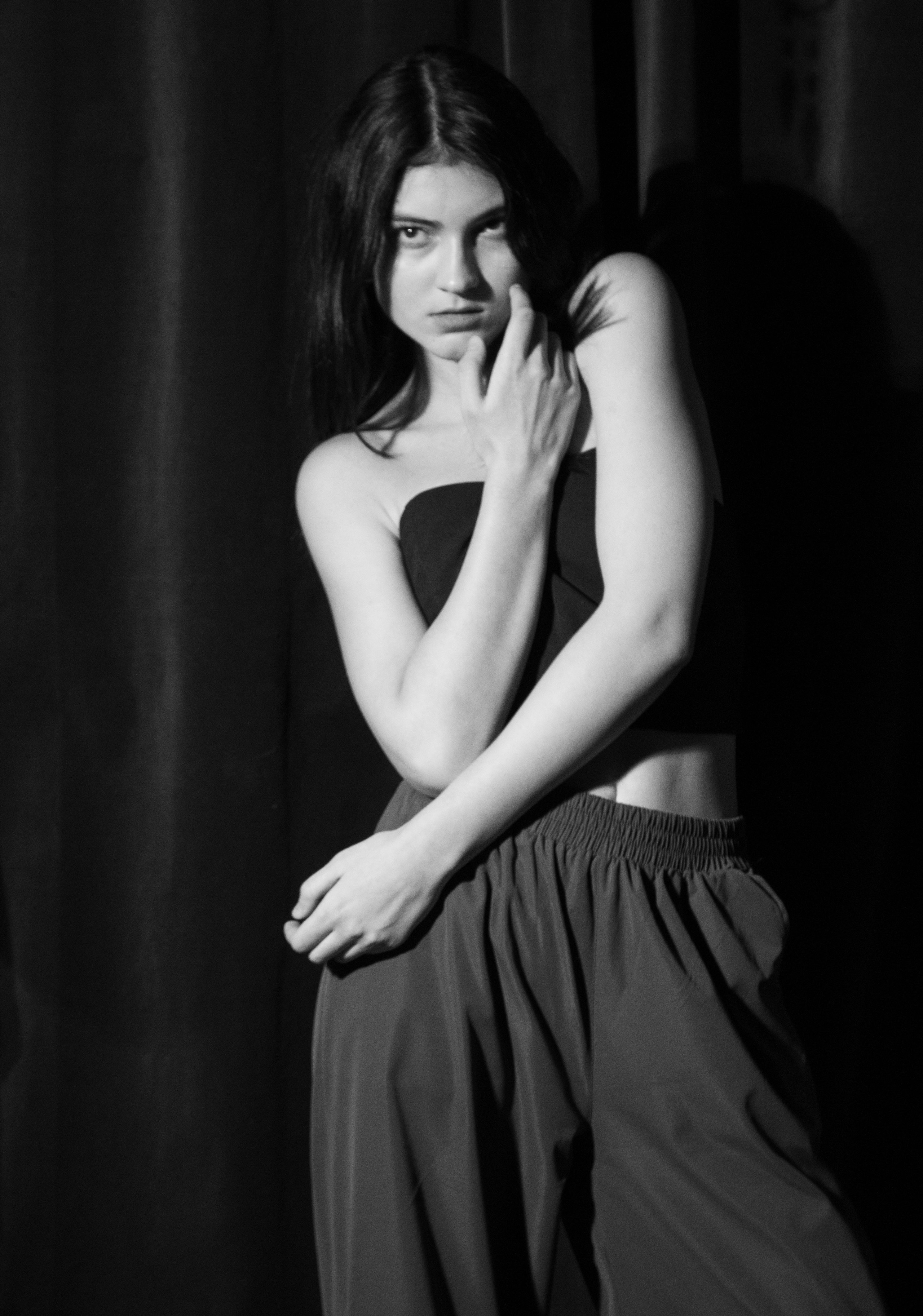 Алина в студии «Камера обскура». Фотограф Екатерина Козловская