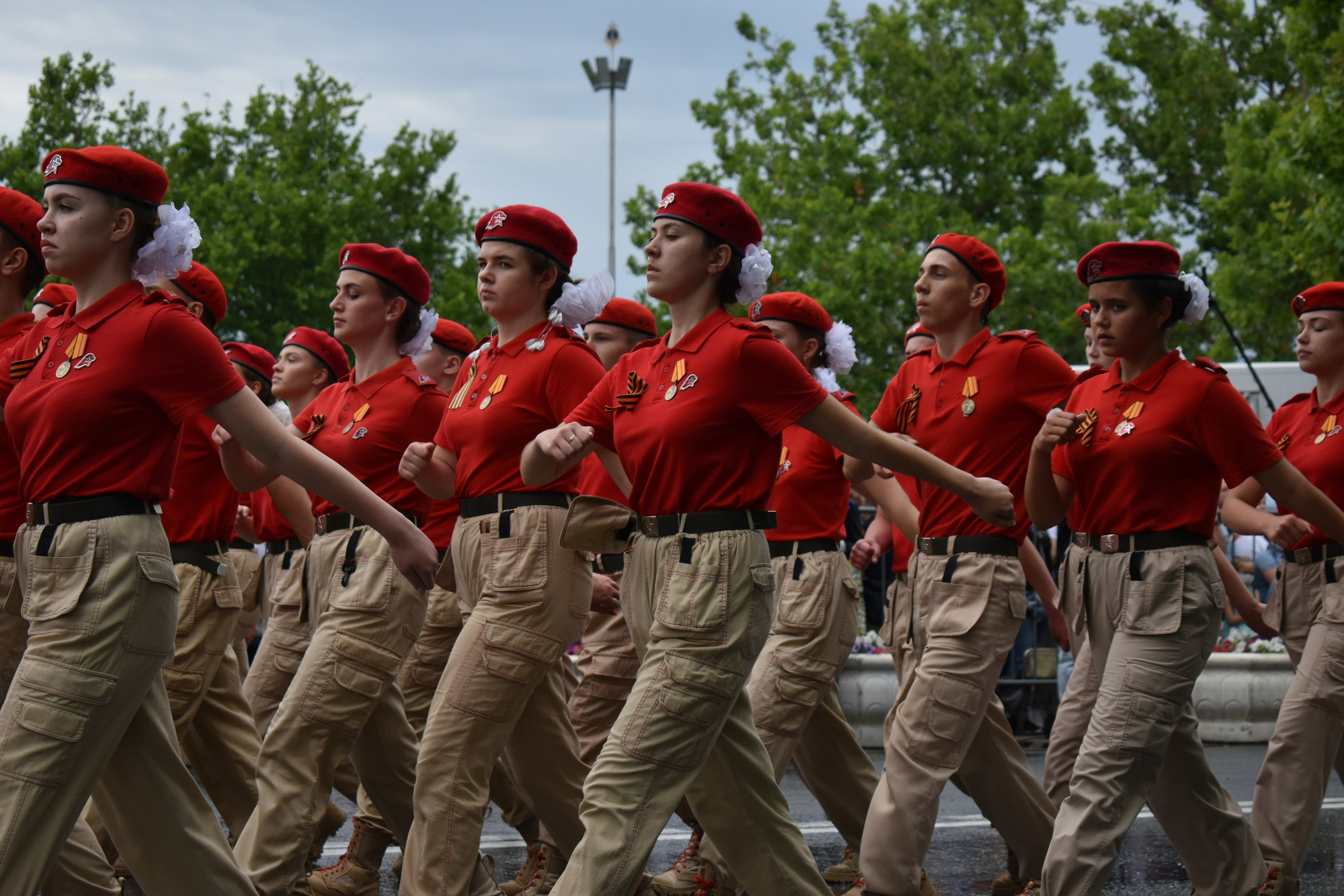 Парад Победы. Фотограф-ретушер в Крыму Юля Лобурец