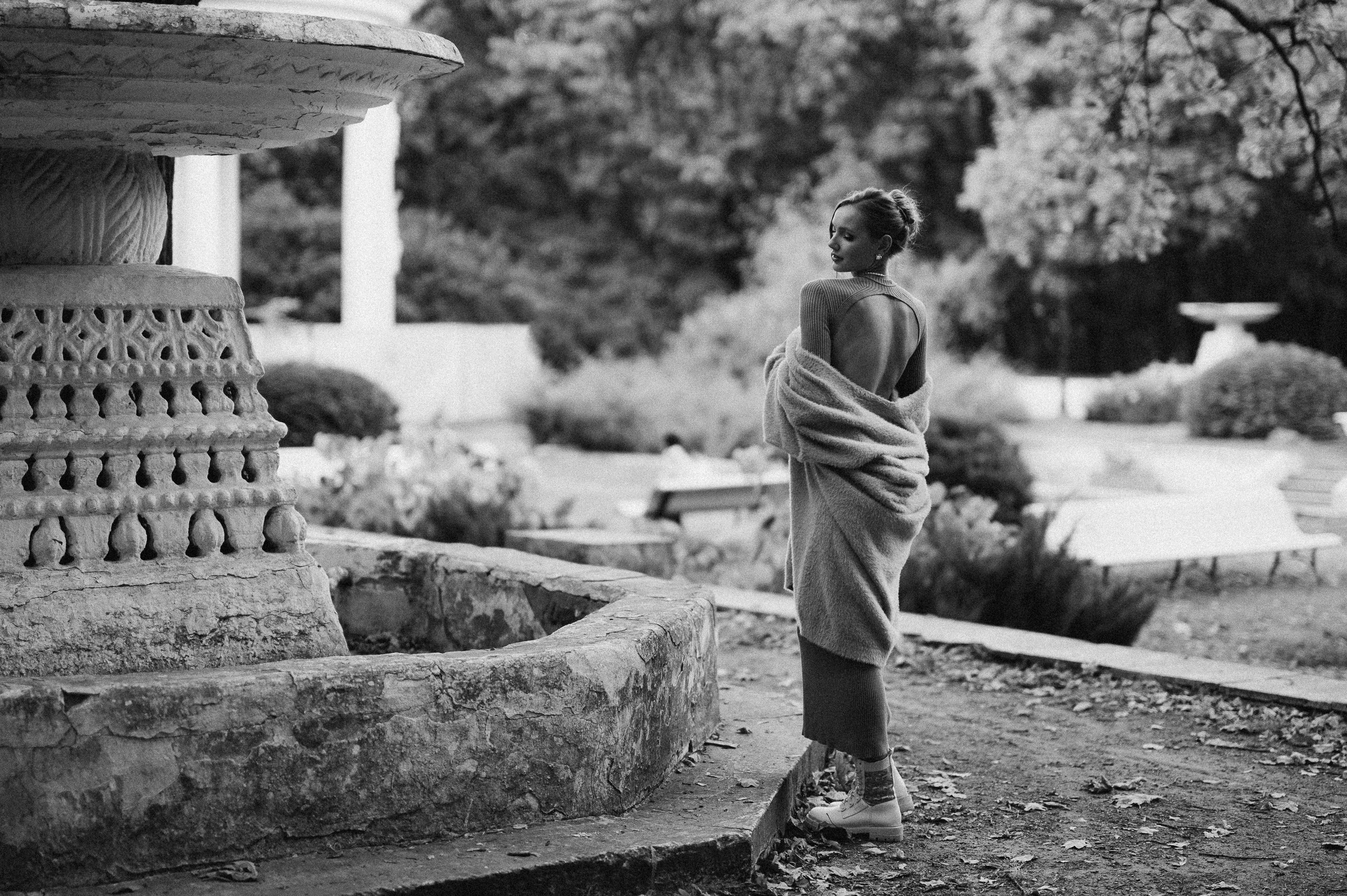 Съёмка в Нескучном саду на закате. Semerlina.ru