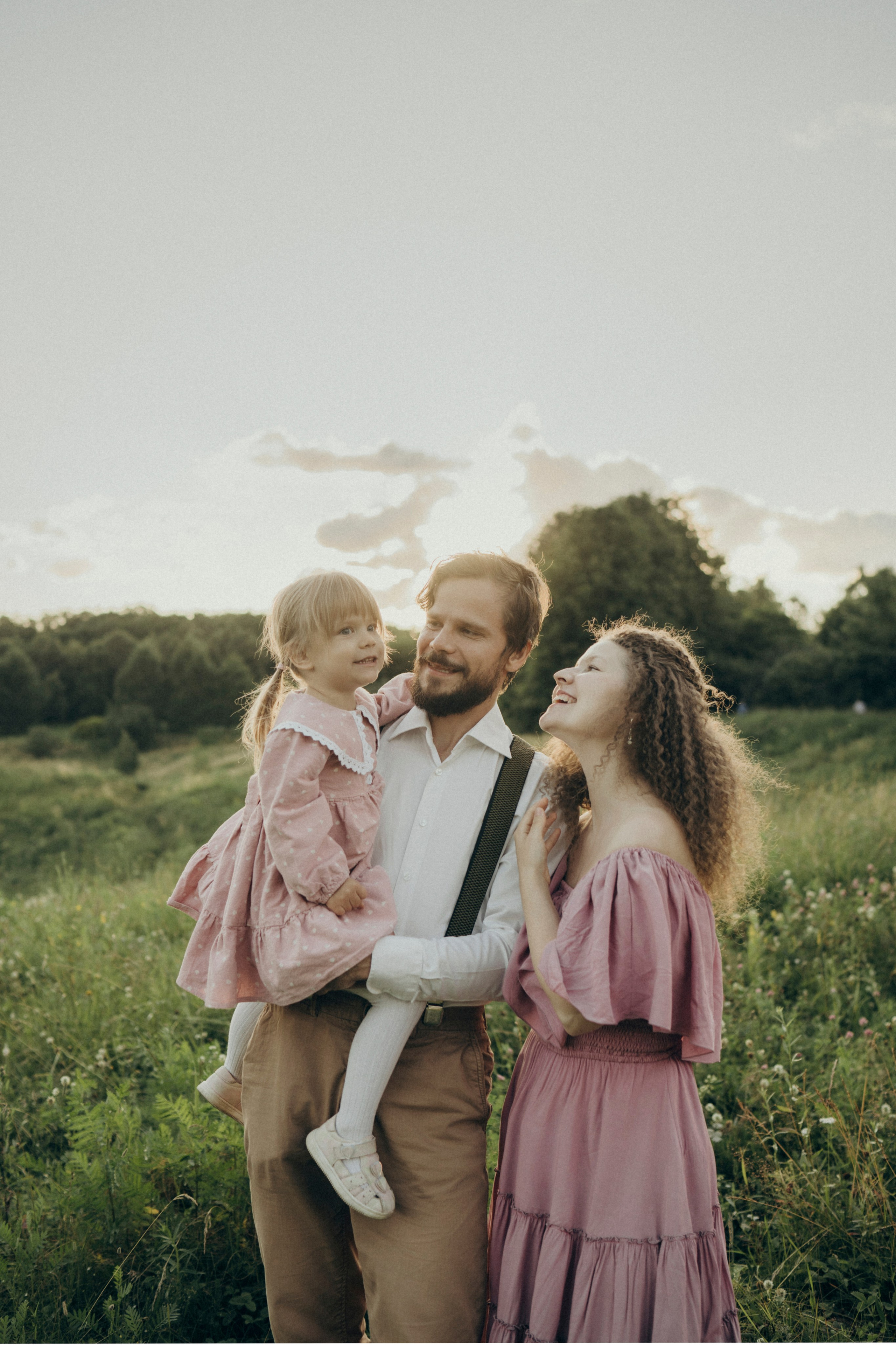 Закатная история. Семейный фотограф в Москве Елена Гильманова
