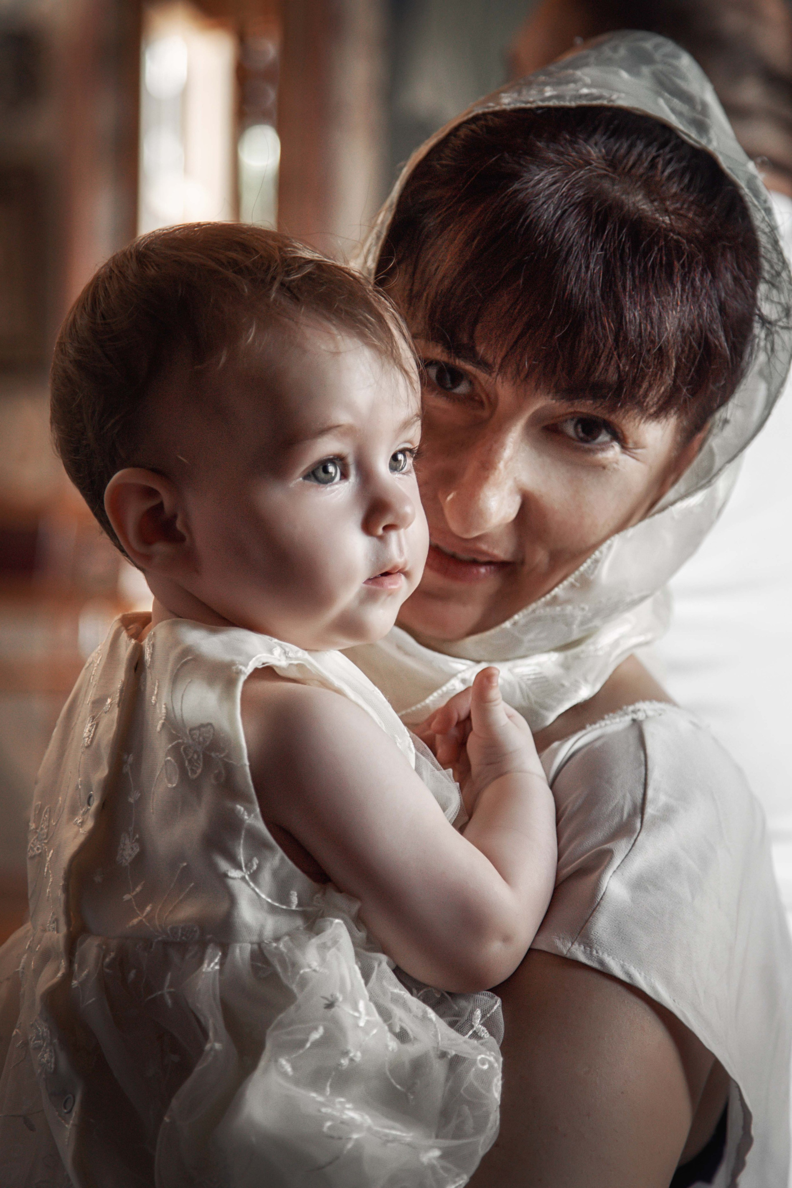 Крещение Василисы. Семейный и детский фотограф в Москве Ольга Кривенцова