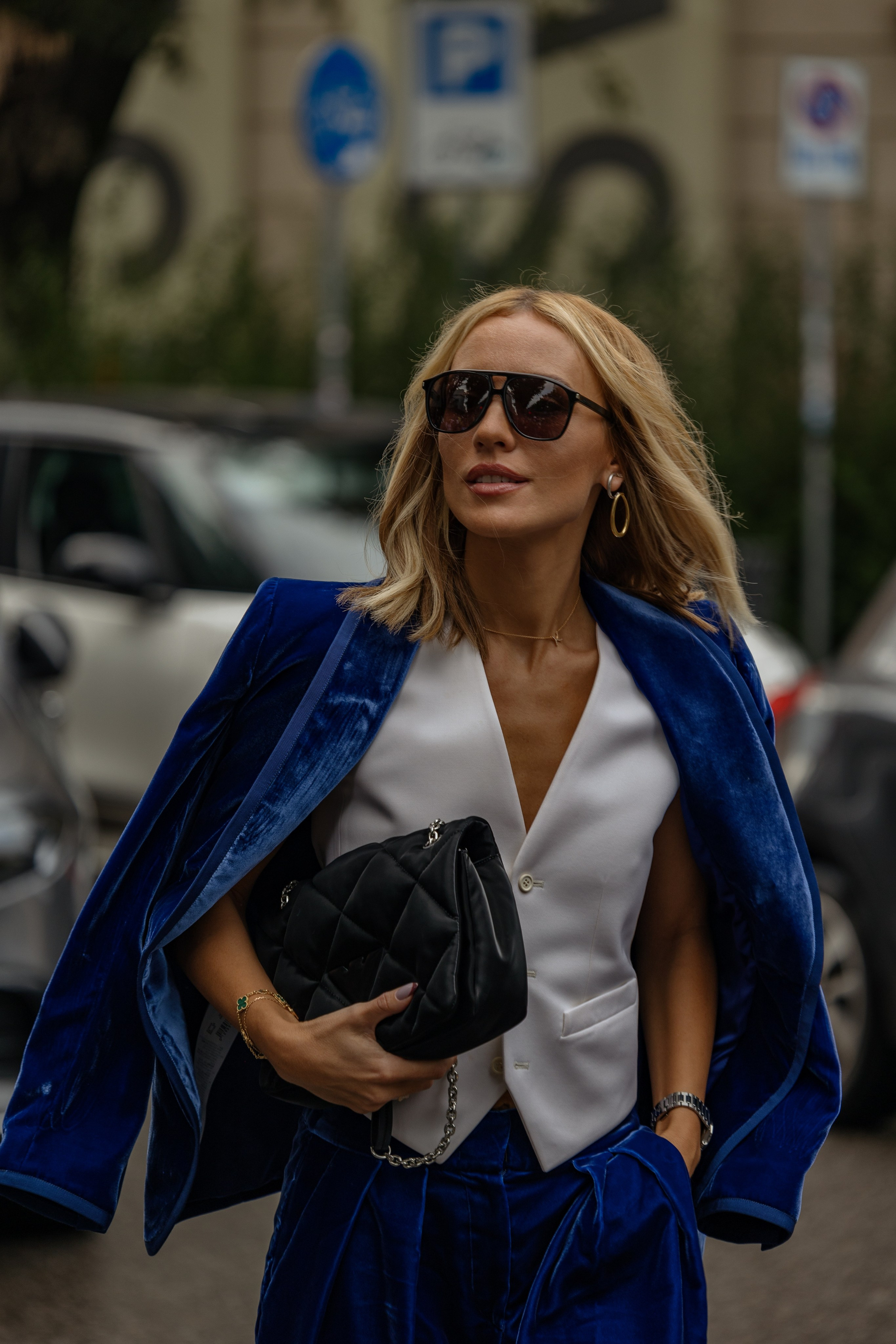 MFW SPRING/SUMMER 2024 EMPORIO ARMANI. Photographer in Milan Ivan Goncharov