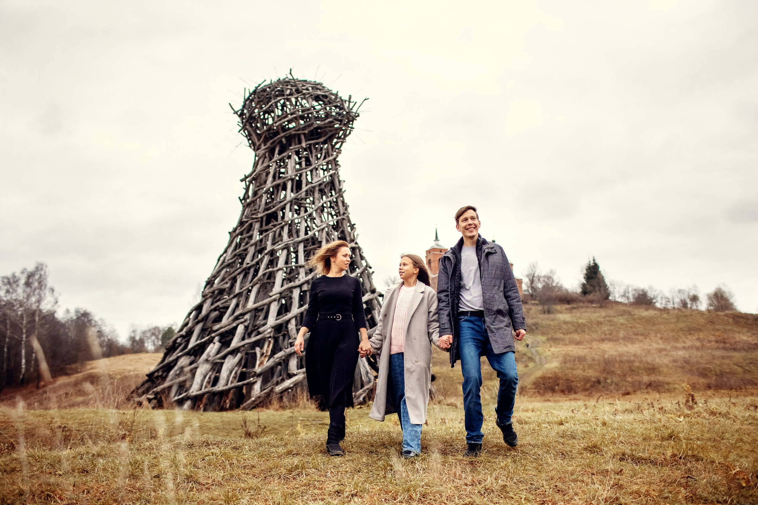 Лёша, Вика и Василиса. Детский и семейный фотограф в Москве Анна Ипатьева