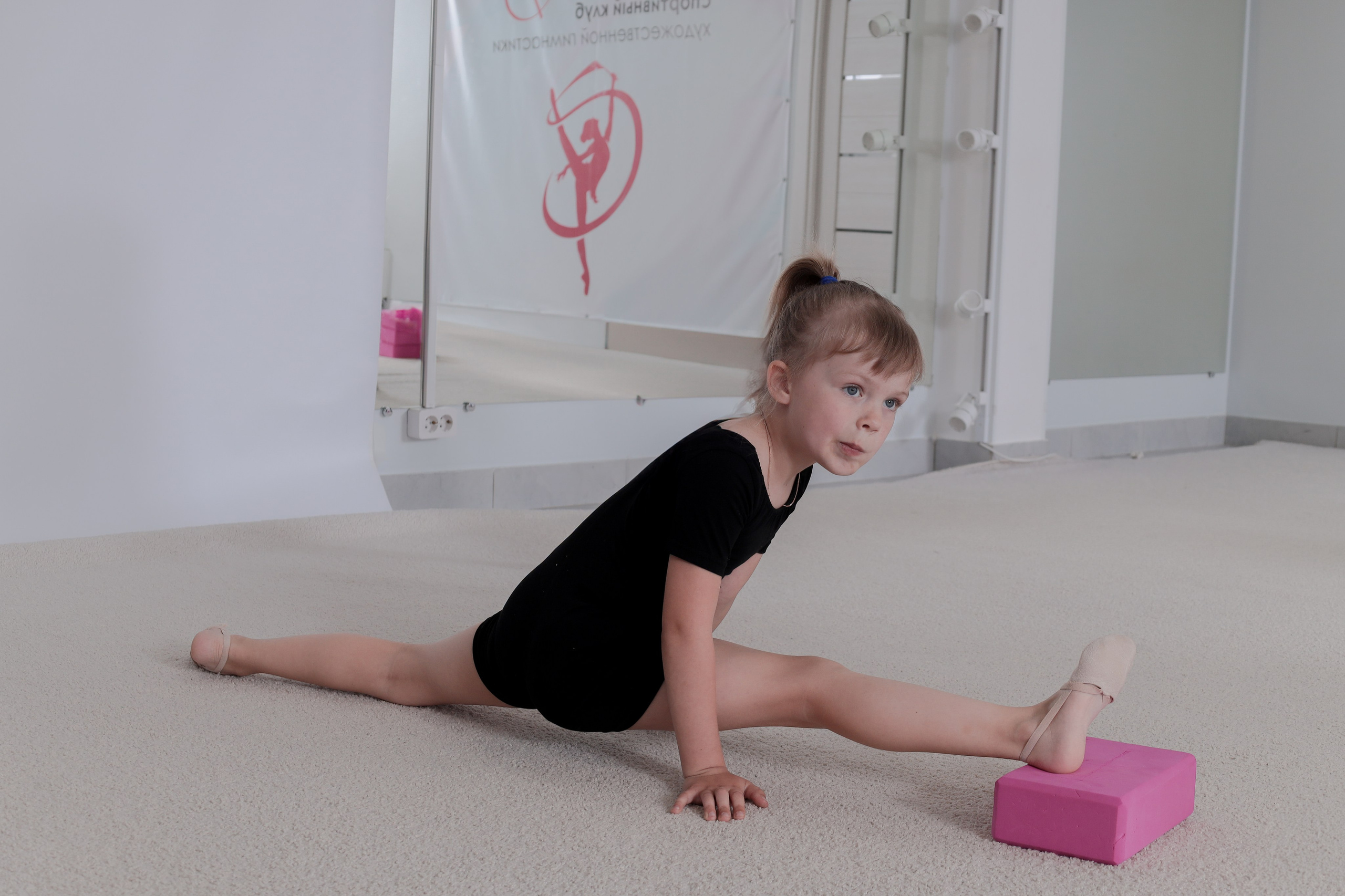 Открытый урок гимнастика. Фотограф Надршина Лилия