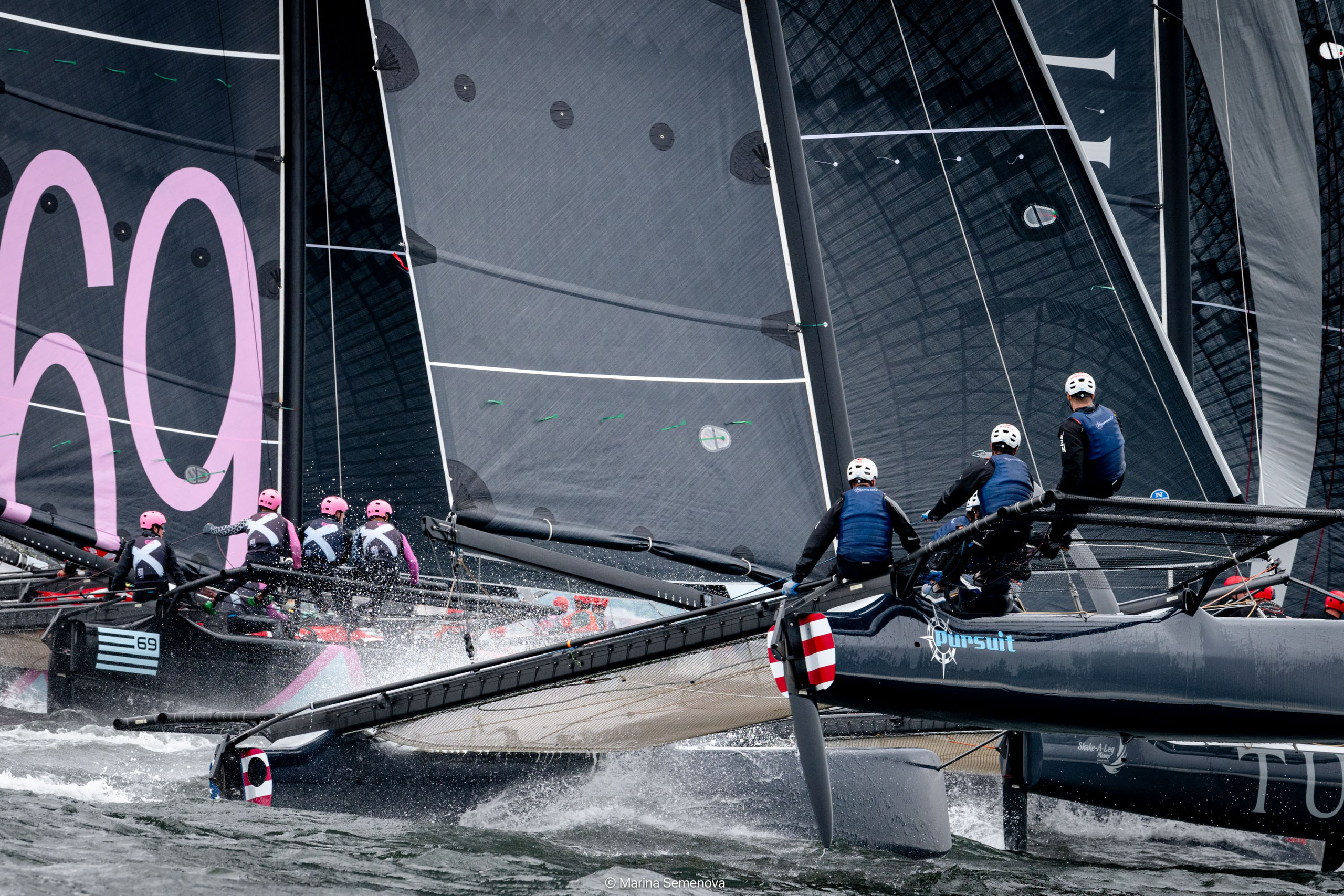 The lates shoot. Sailing Photographer Marina Semenova