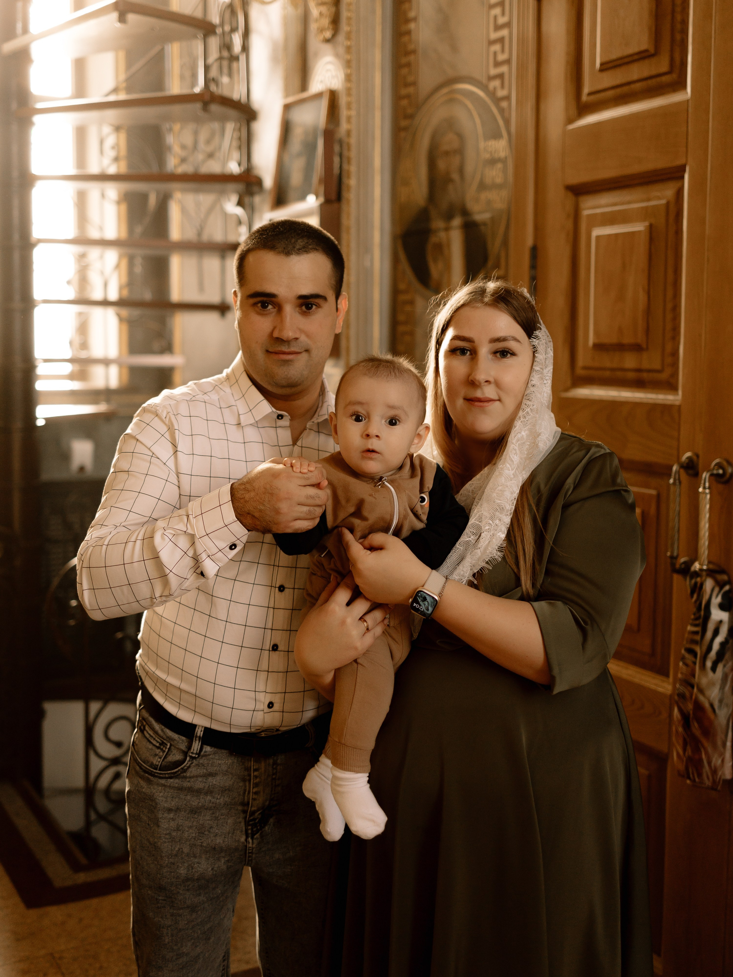 Крещение Тимура. Семейный фотограф в Краснодаре Храмова Анна