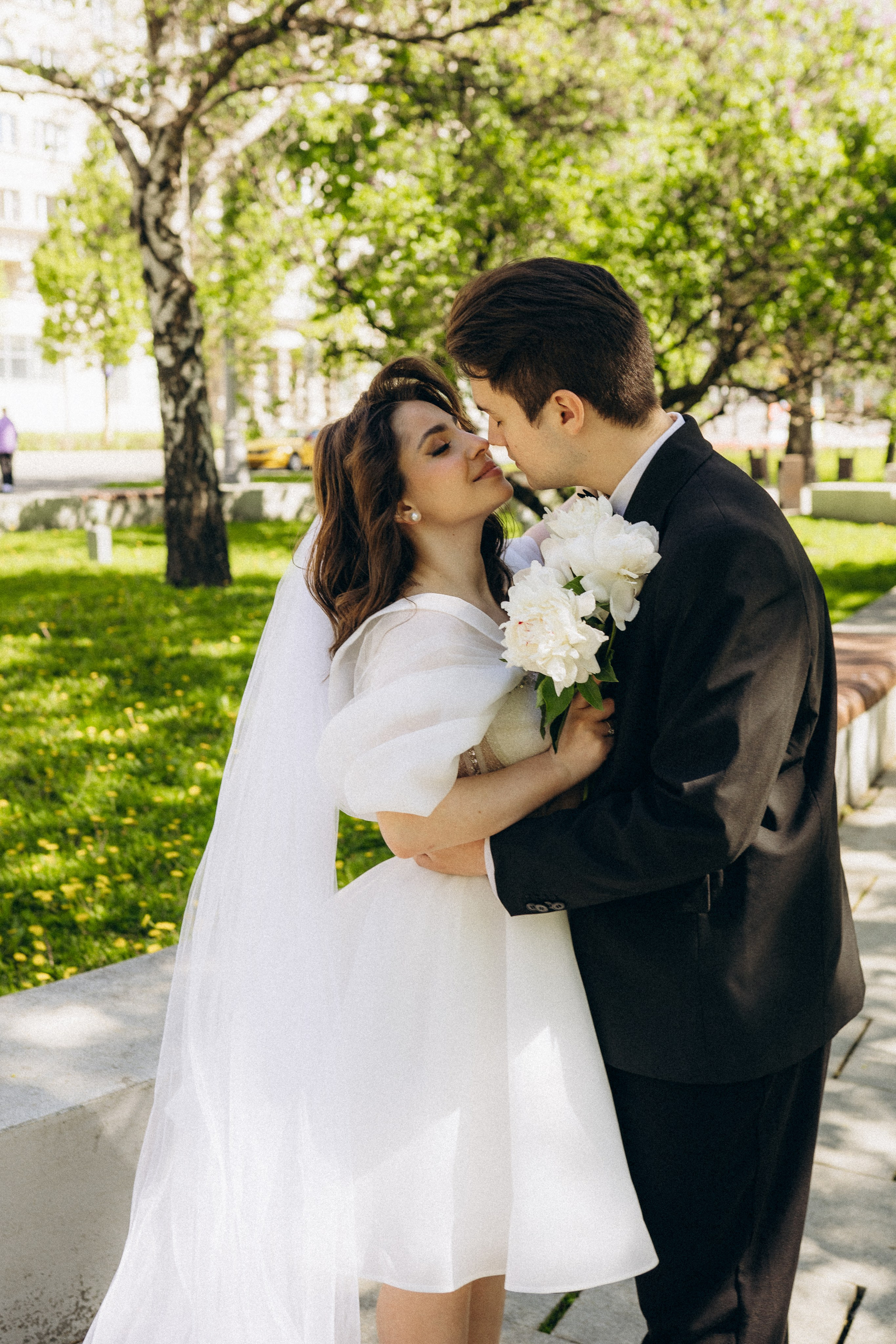 Свадебная фотопрогулка в Москве по центру города. Свадебный фотограф в Москве Анна Полушина