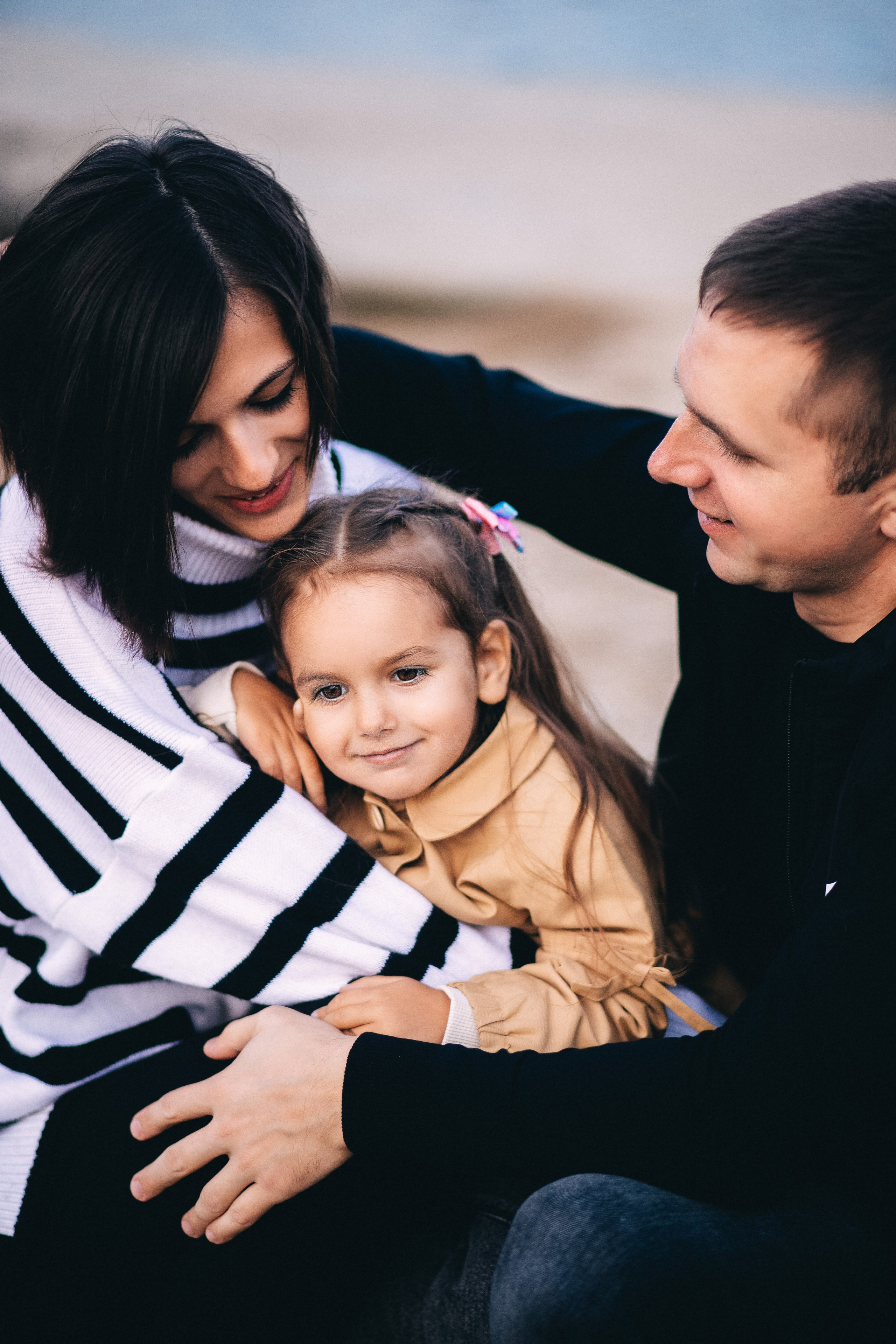 Лика, Денис и Мира. Семейный фотограф в Екатеринбурге и Красноуфимске Евгения Лягаева
