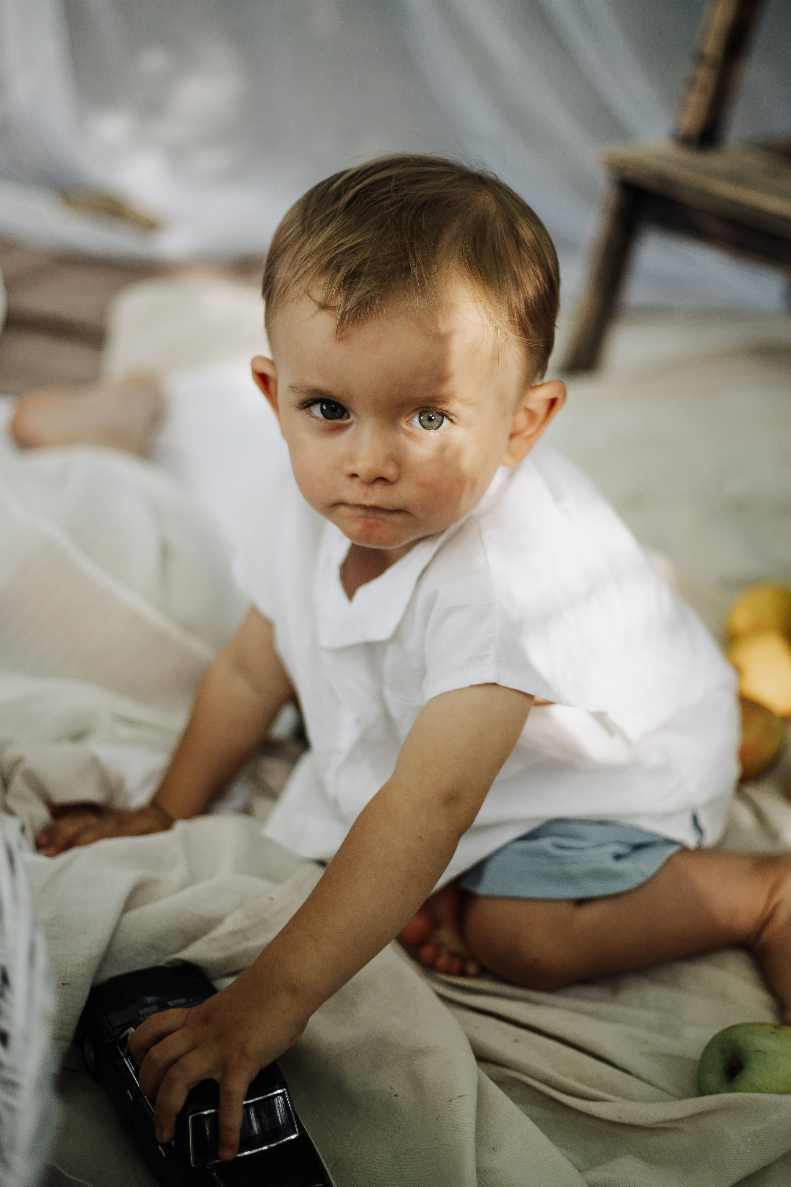 Артем, Вероника и Арсений на пикнике. Фотограф в Крыму | Виктория Нотевская