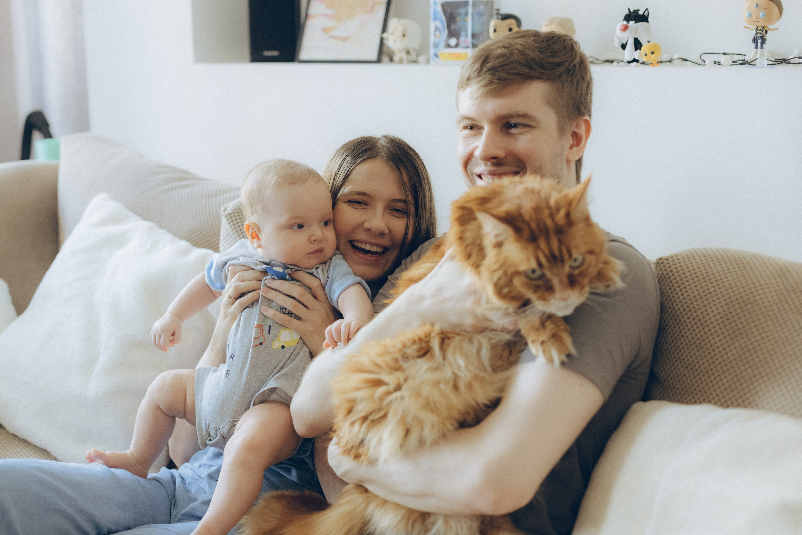 Роберт, Вита, Саша. Фотограф Ксения Крохина Санкт-Петербург