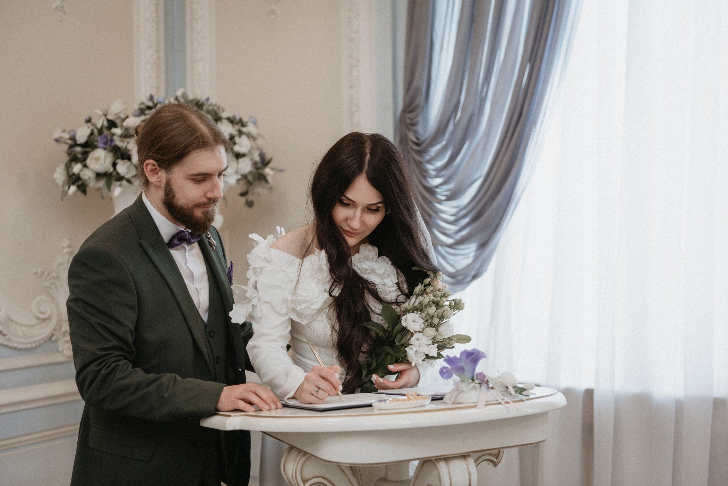 регистрация во Дворце Бракосочетания 2 на Фурштадской