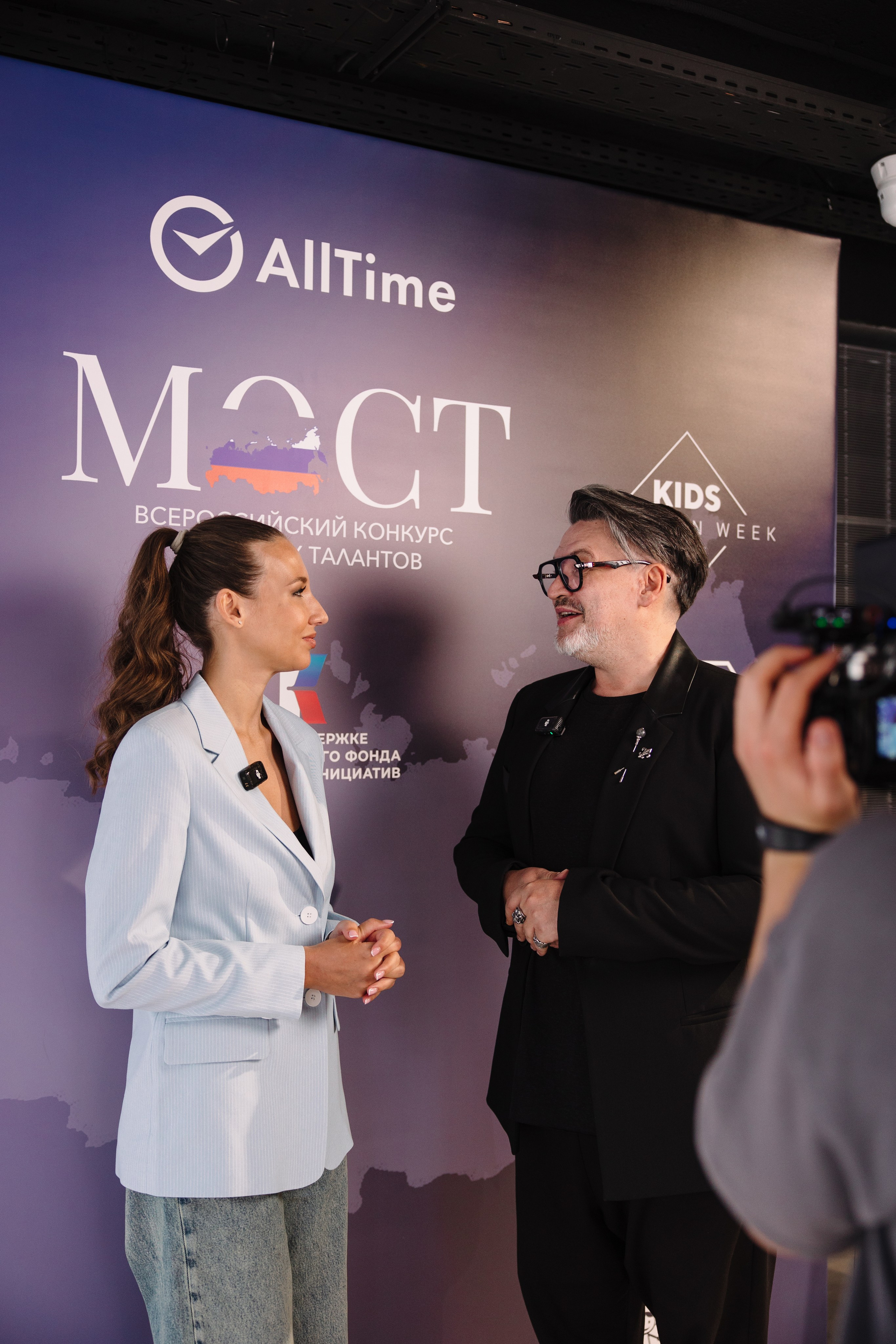 Пресс-конференция Всероссийского конкурса молодых талантов «МОСТ». Контент фотограф в Москве и области Елена Кулакова