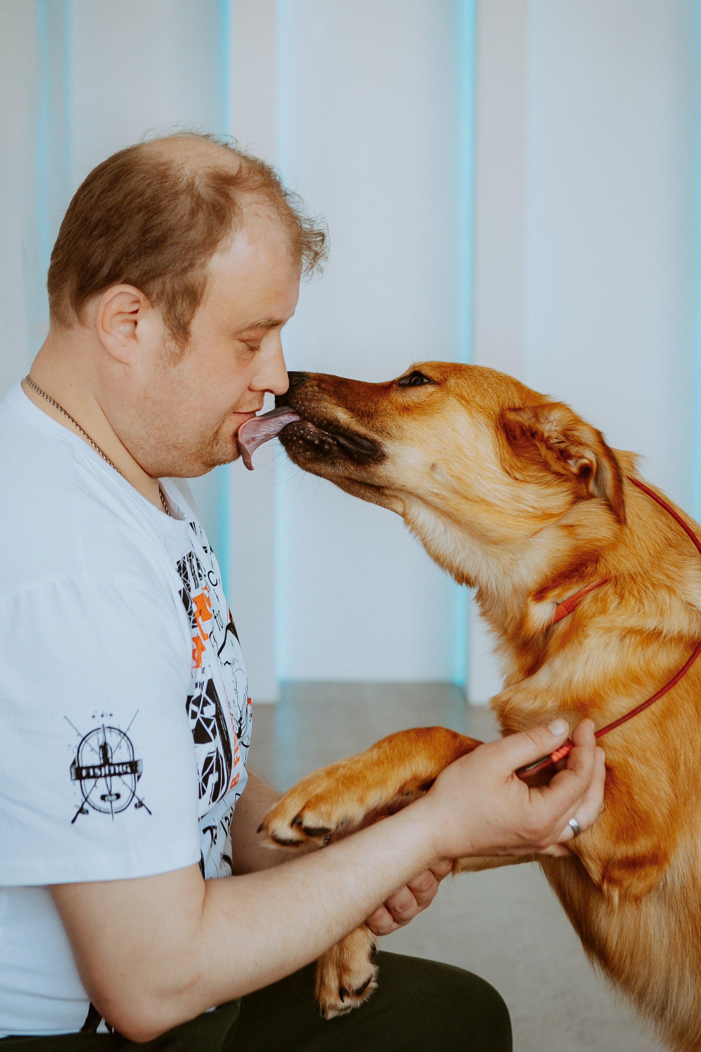 Рэй, Кузя, Ольга и Александр. Фотограф анималист в Спб недорого Олеся Майорова