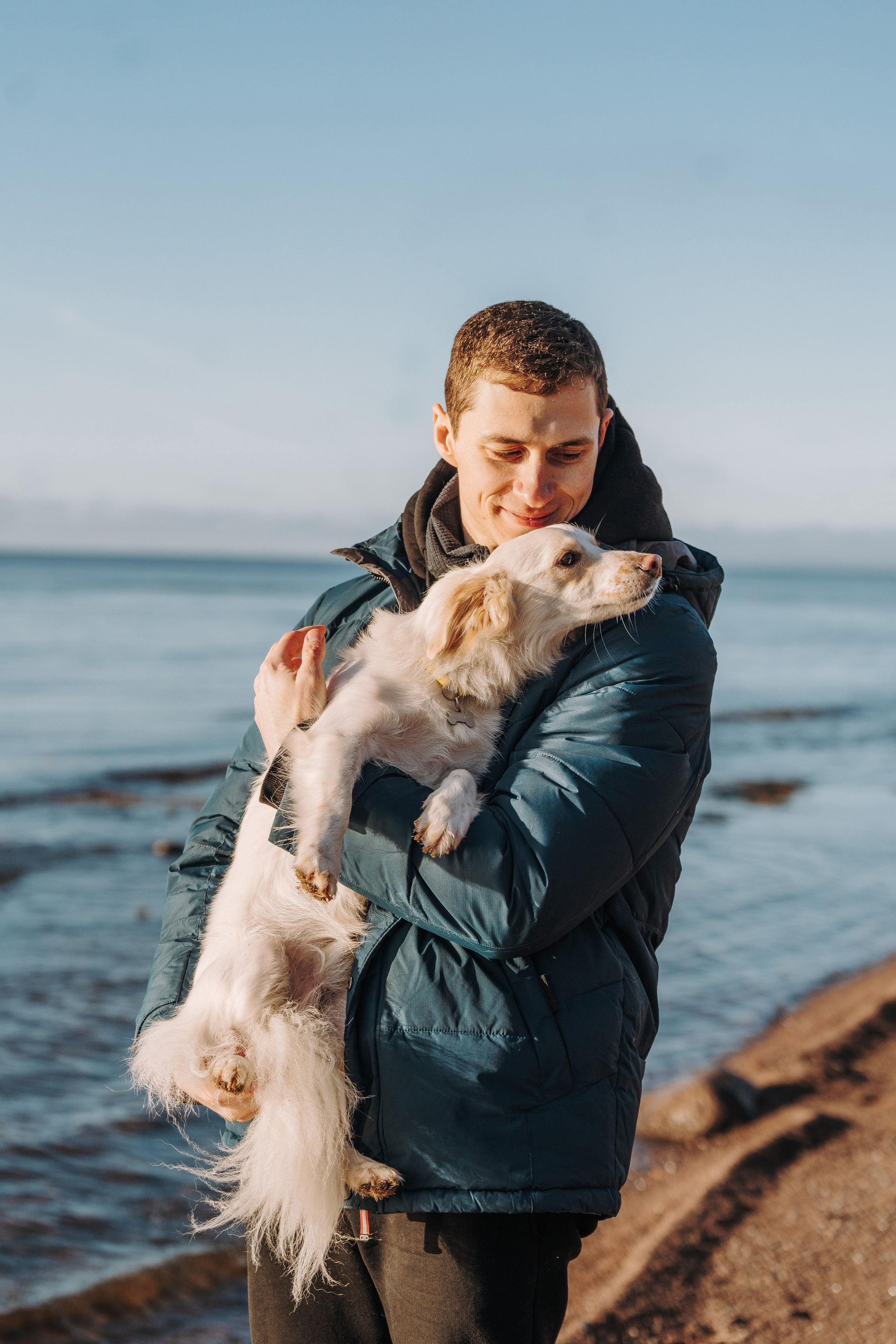 Бруно, Алена и Антон. Фотограф анималист в Спб недорого Олеся Майорова