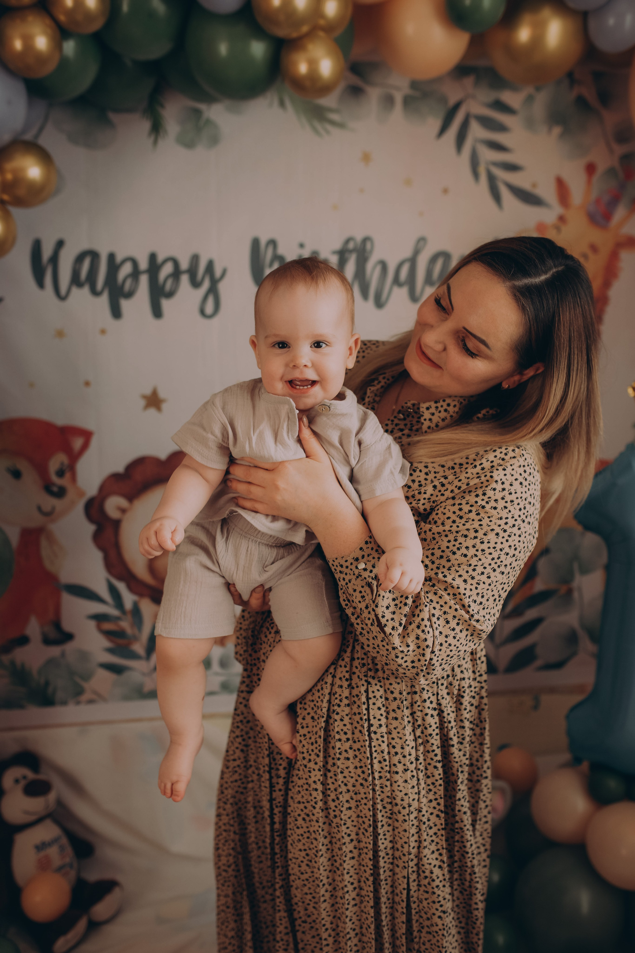 1 годик Мишеньке. Семейный и детский фотограф город Тында Дарья