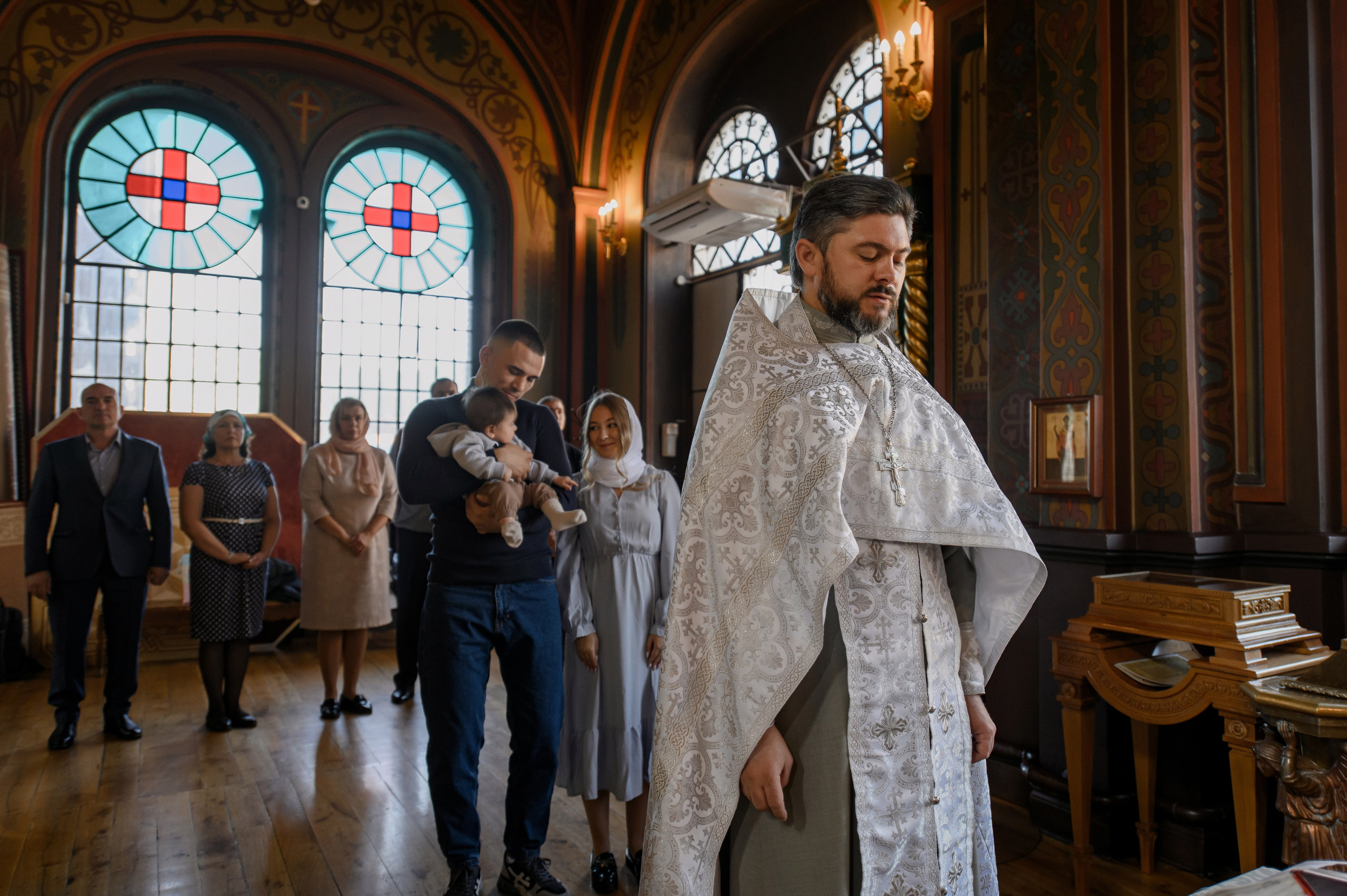 Таинство крещения Ванечки. Свадебный фотограф Краснодар Елена Воробьева