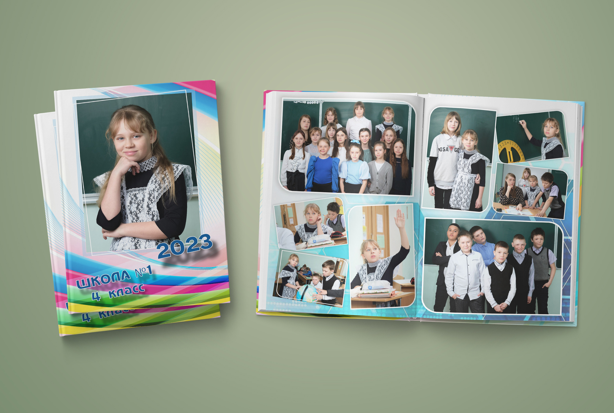 Школьные фотоальбомы в Александровске-Сахалинском.
